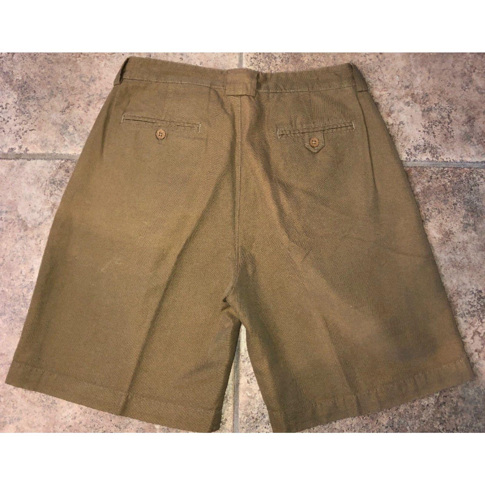 ROA ROAD Mens Beige Brown Modal Cotton Casual Shorts Size 32 NEW Size US 32 / EU 48 - 4 Thumbnail