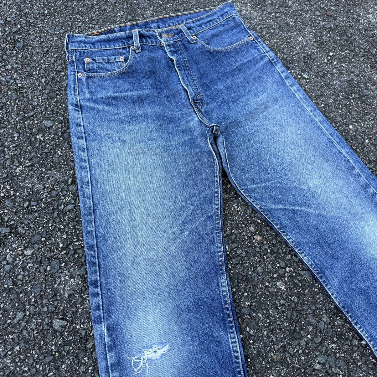 Levi's Vintage Clothing VINTAGE LEVI'S 519 FADED JEAN DENIM PANTS Size US 33 - 9 Thumbnail