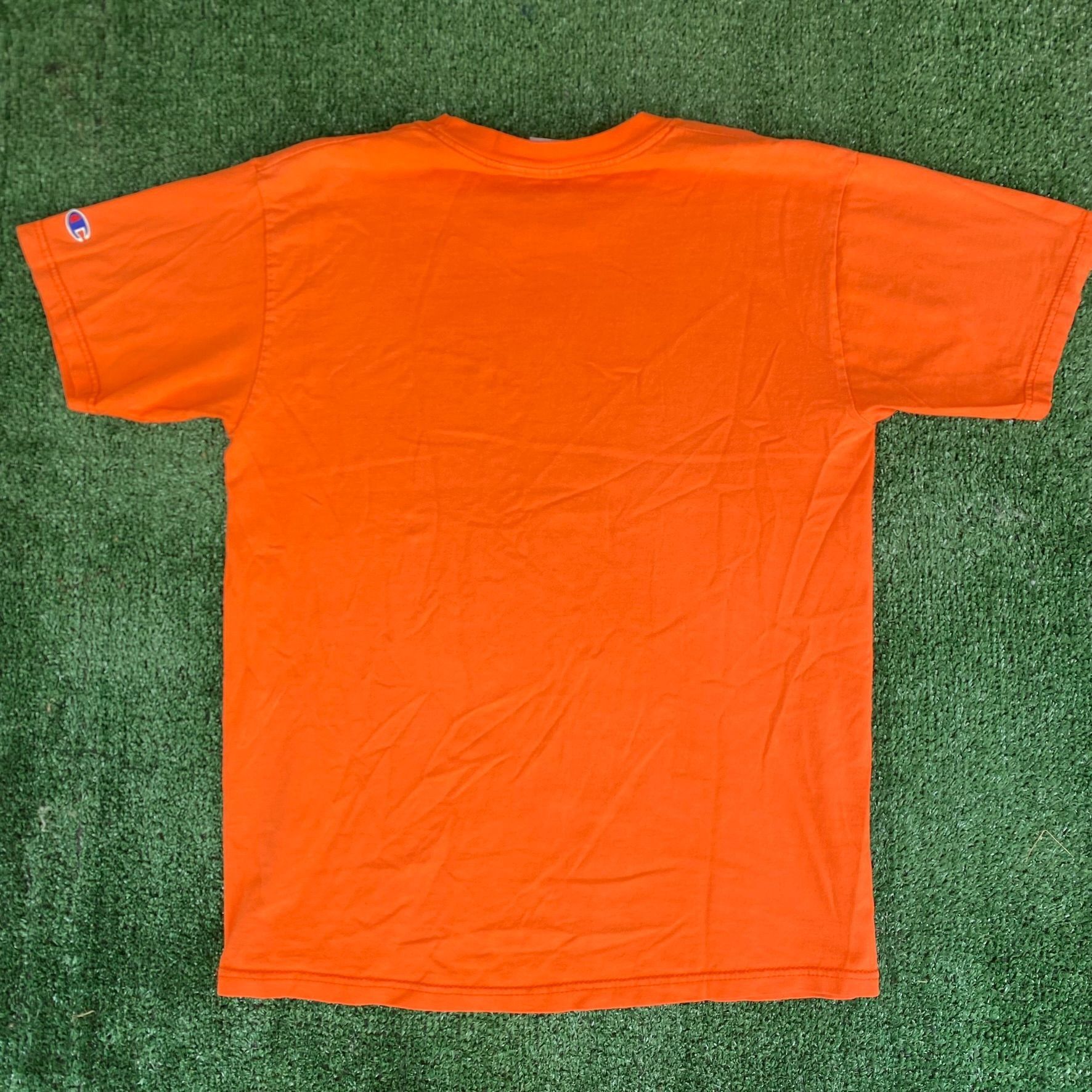 Champion Vintage Y2K Syracuse Orange Shirt University College Logo Te Size US M / EU 48-50 / 2 - 5 Thumbnail