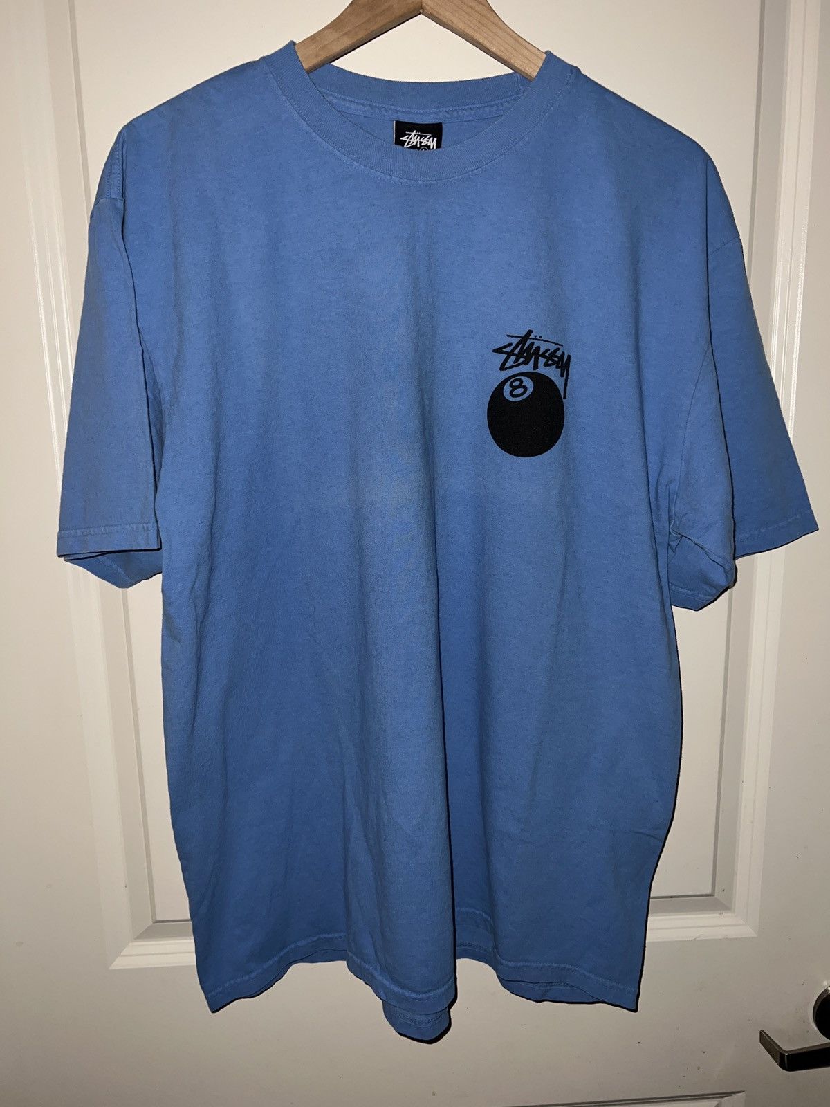 Stussy 8 Ball T Shirt Navy | Grailed