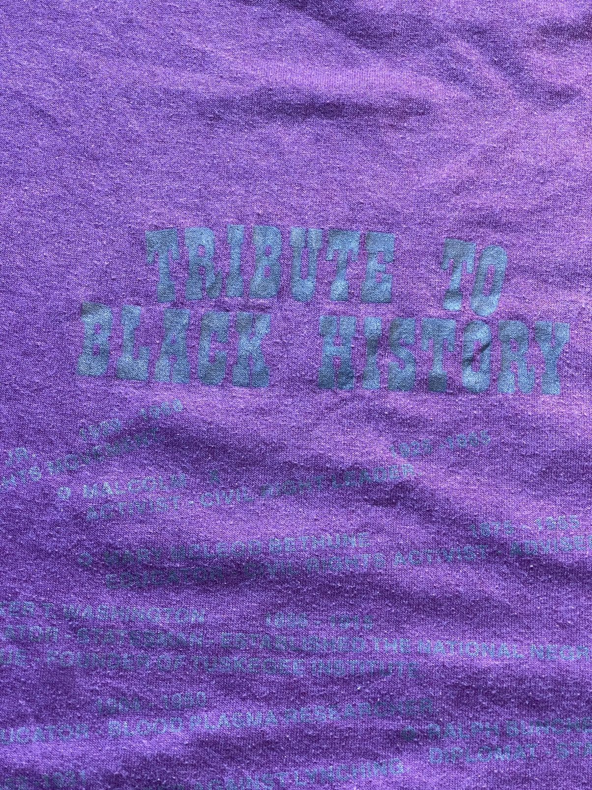 Jerzees 90’s Black History Vintage t-shirt Martin Luther King Size US XXL / EU 58 / 5 - 16 Thumbnail