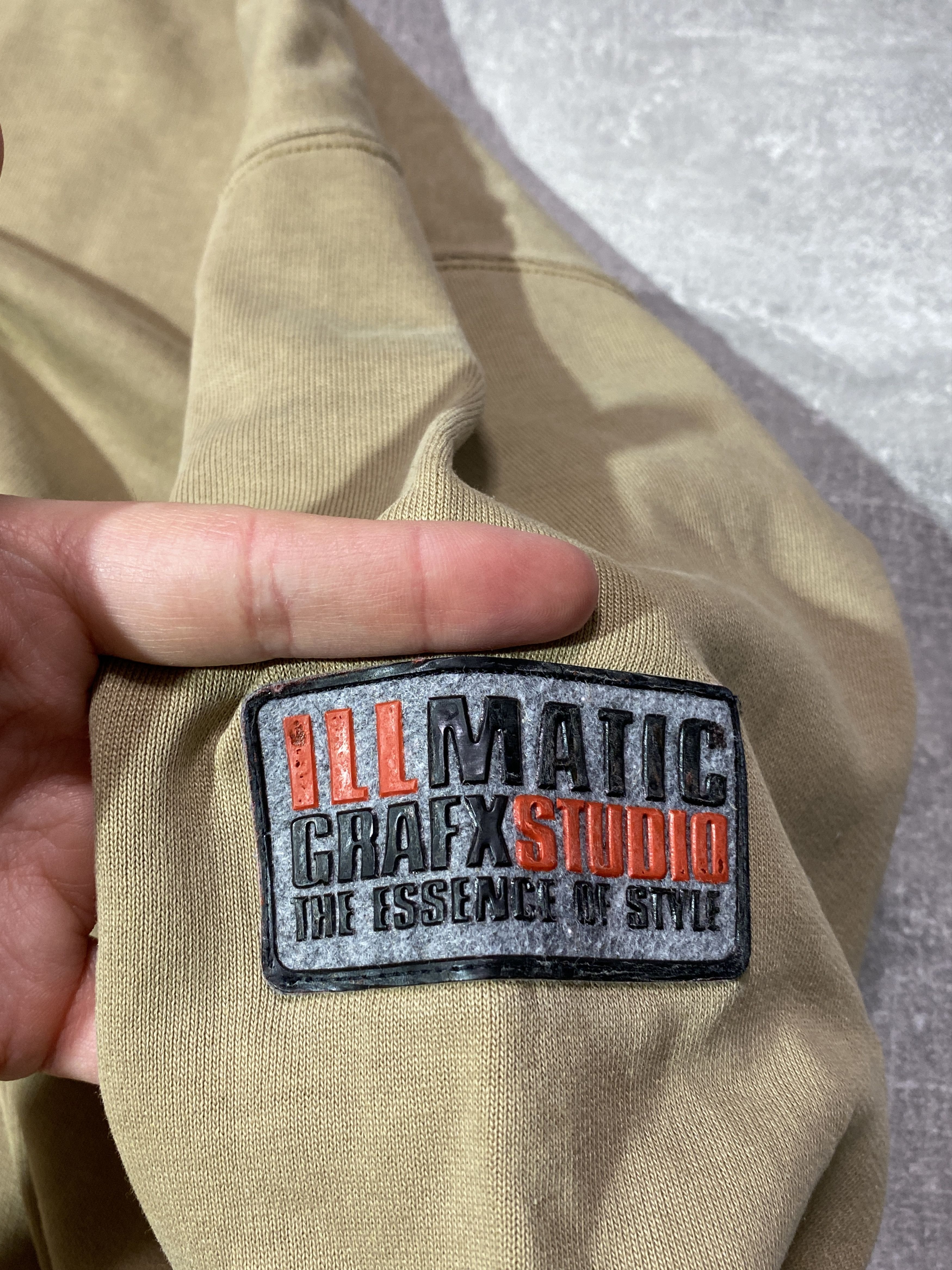 Vintage Illmatic Designz Big Logo Vintage Crewneck Hip-hop Style Size US M / EU 48-50 / 2 - 6 Thumbnail