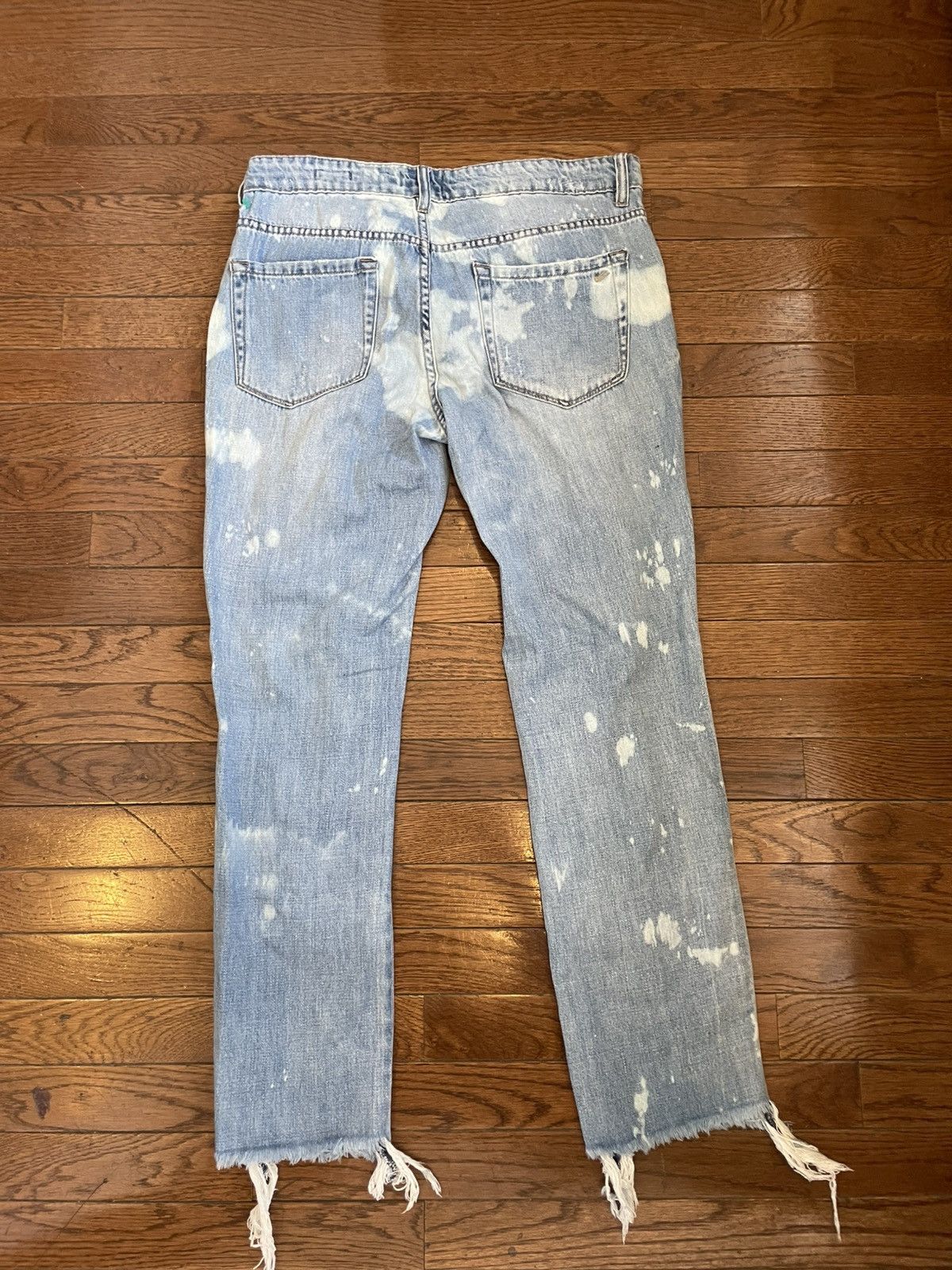 William Rast Distressed denim & pearl jeans Size 27" / US 4 / IT 40 - 2 Thumbnail