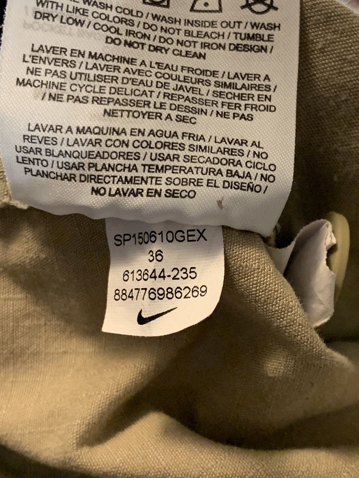 Nike Nike Men’s Sz 36 Cotton Solid Beige Cargo Khaki Tan Shorts Size US 36 / EU 52 - 9 Thumbnail