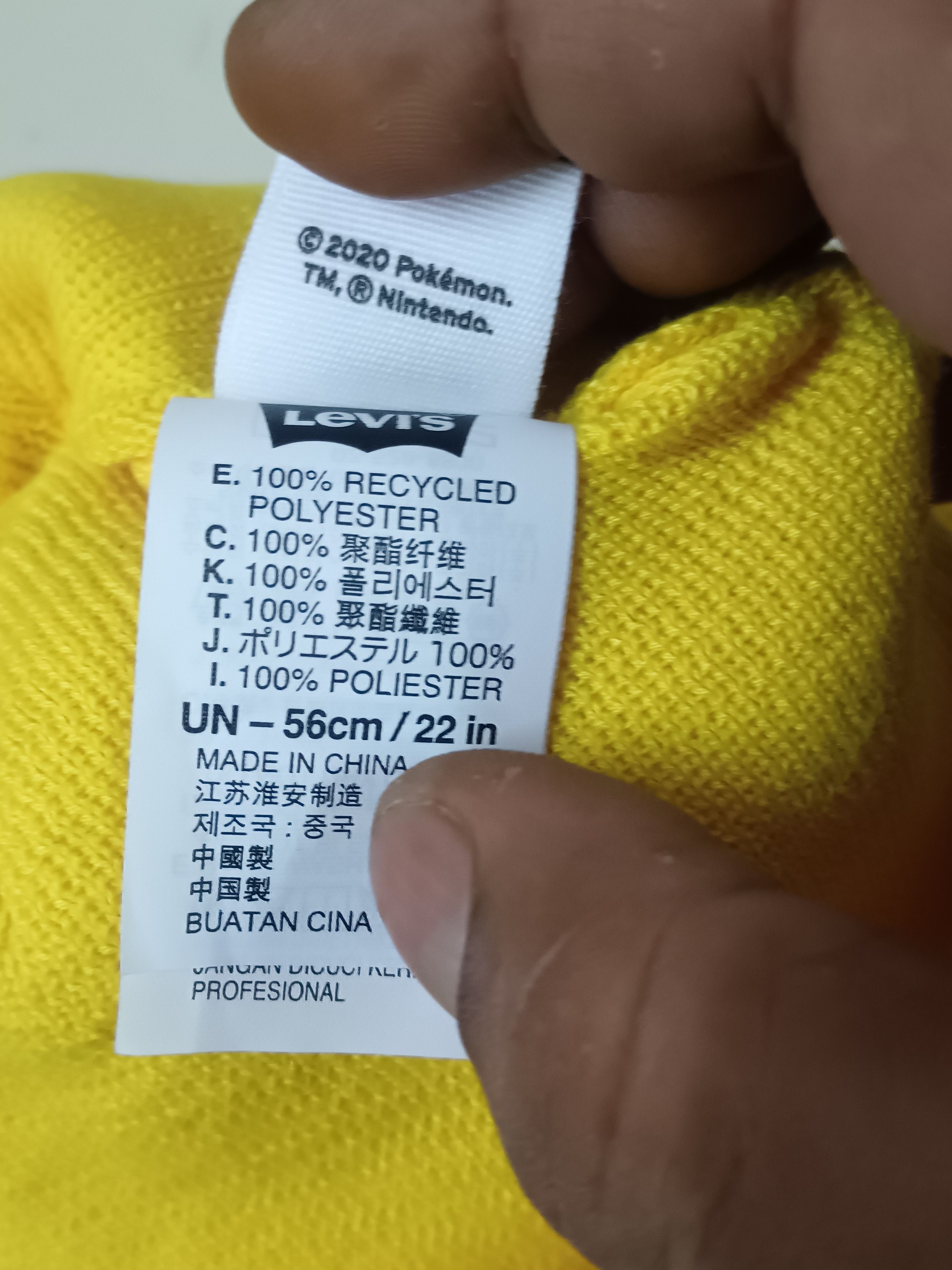 Levi's × Pokemon Levis X Pokemon 25th Anniversary Beanie Size ONE SIZE - 5 Thumbnail