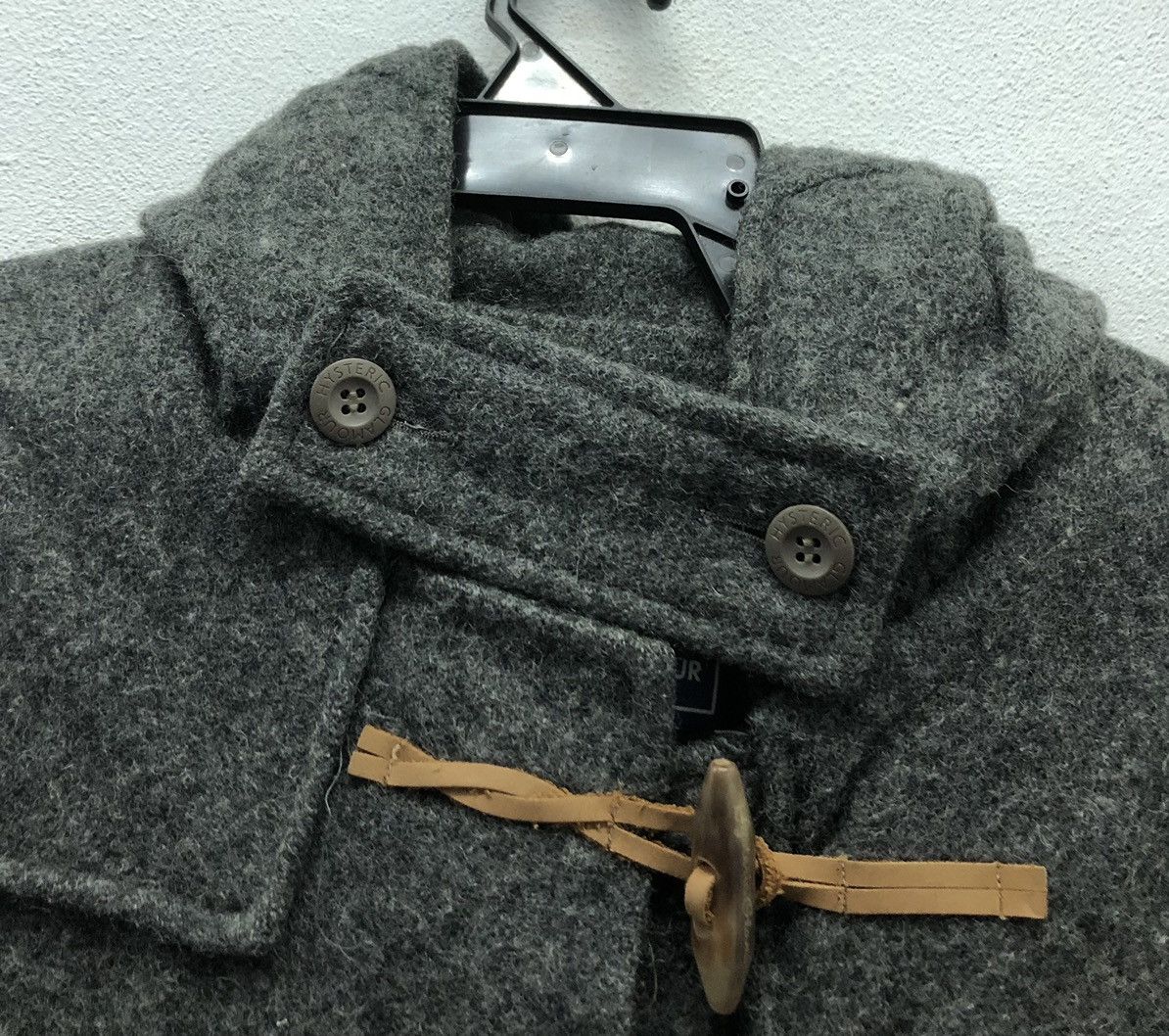 Hysteric Glamour × Vintage HYSTERIC GLAMOUR Duffle Coat Military Style Wool Jacket Size US M / EU 48-50 / 2 - 3 Thumbnail