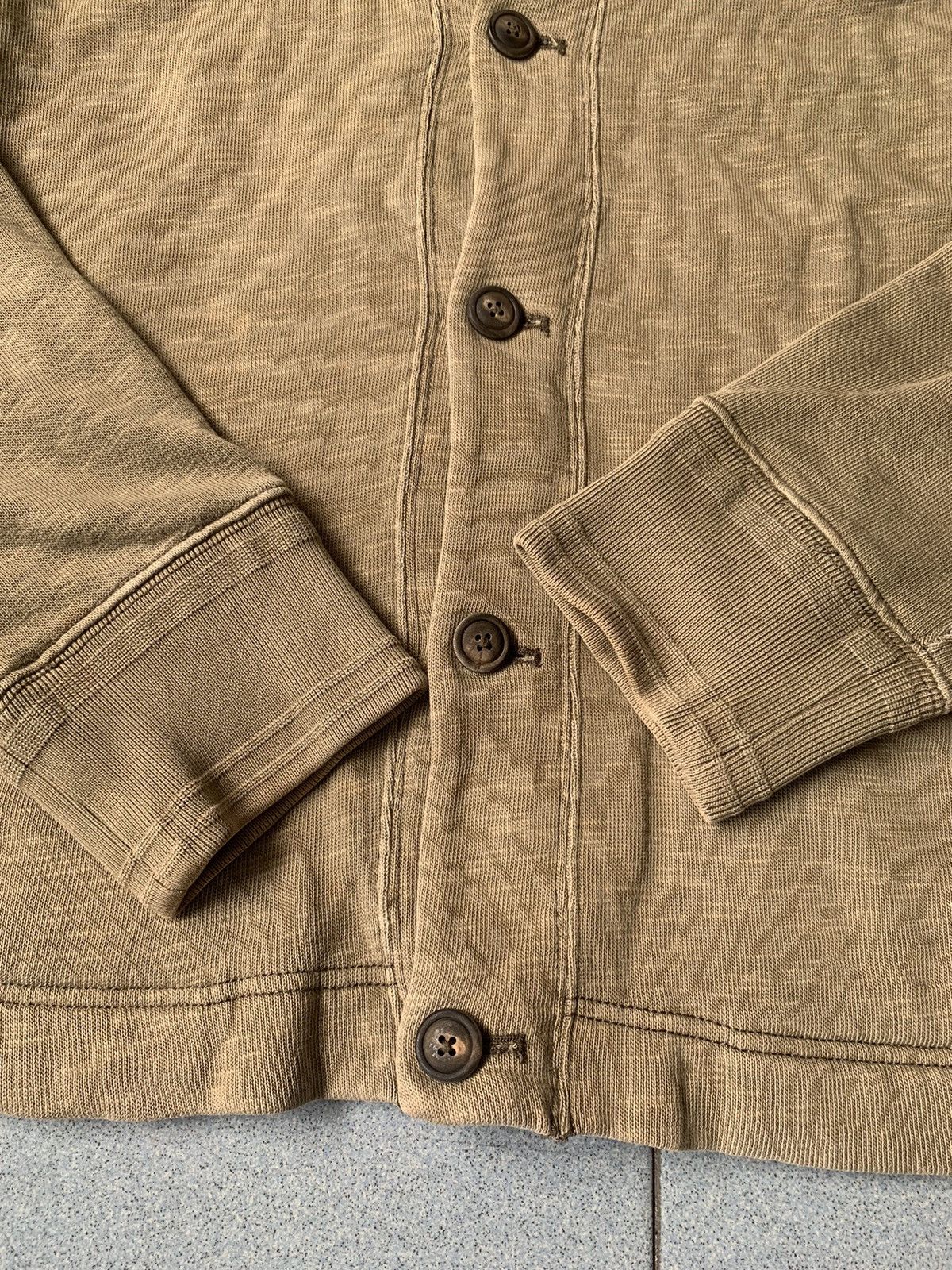 Polo Ralph Lauren × Vintage Polo Ralph Lauren Cardigan Sweater Military Sportsman Size US L / EU 52-54 / 3 - 4 Thumbnail