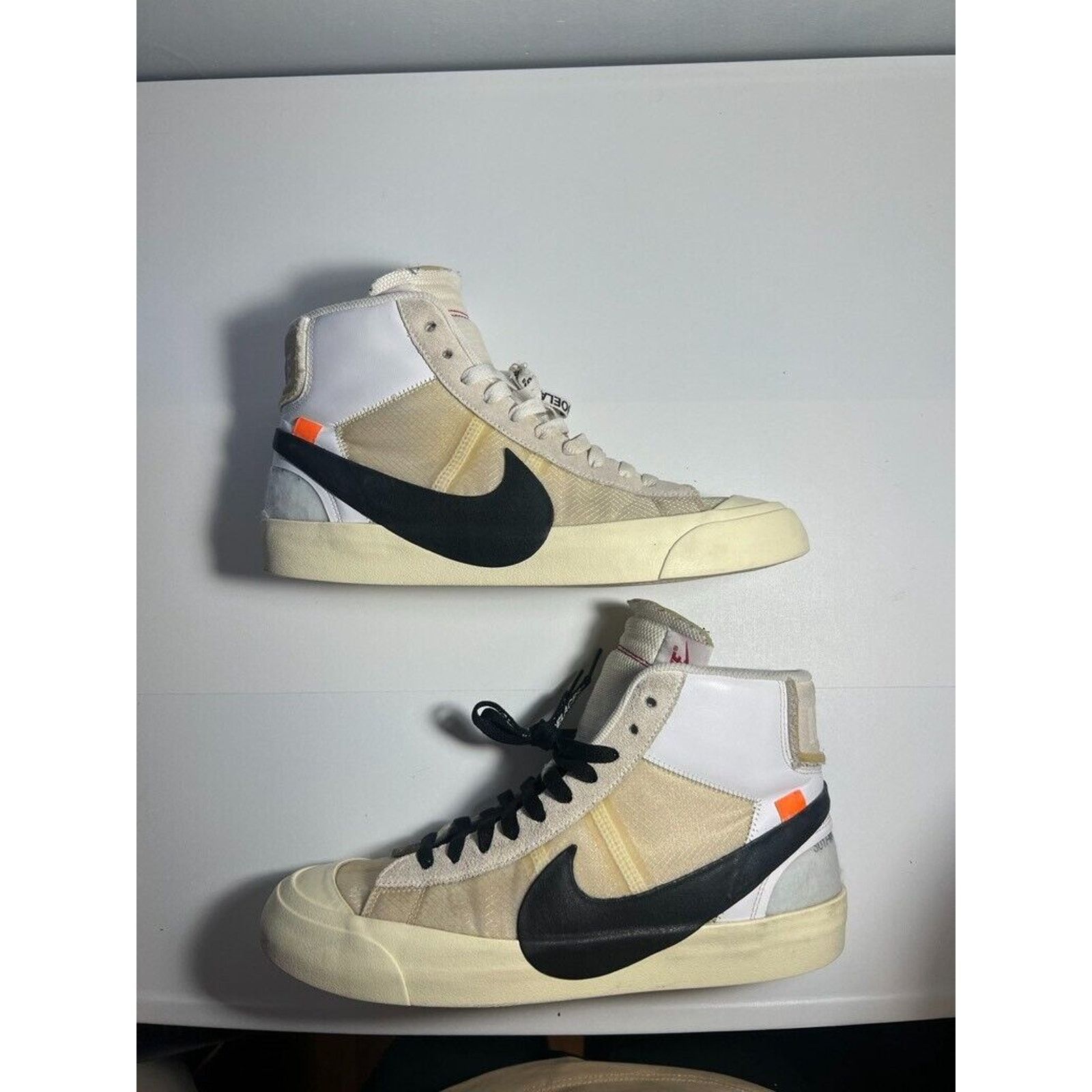 Nike Size 10 - Nike Blazer Mid x OFF-WHITE The Ten 2017 Size US 10 / EU 43 - 1 Thumbnail