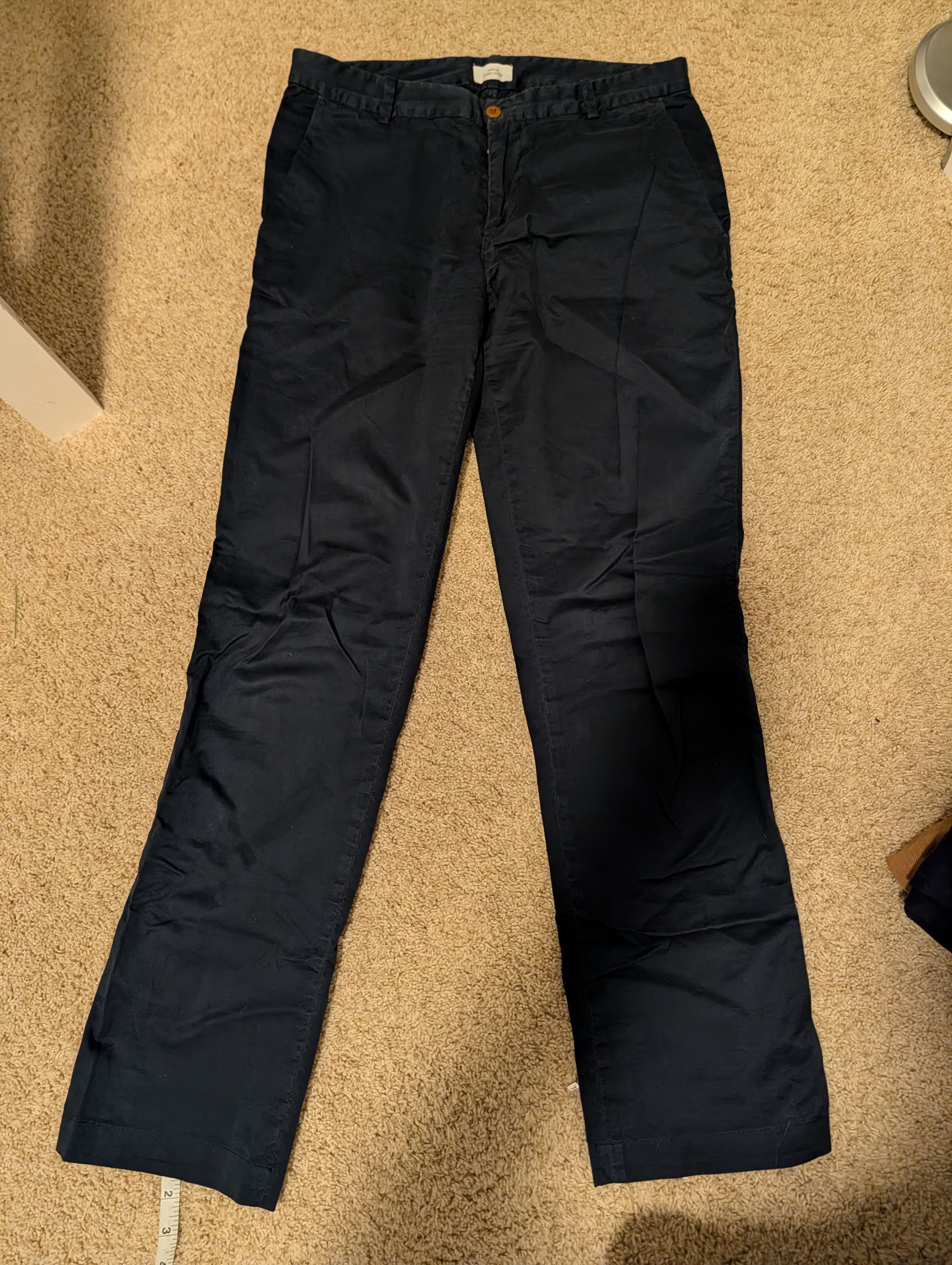 Apolis Apolis Chinos - Navy Size US 32 / EU 48 - 1 Thumbnail