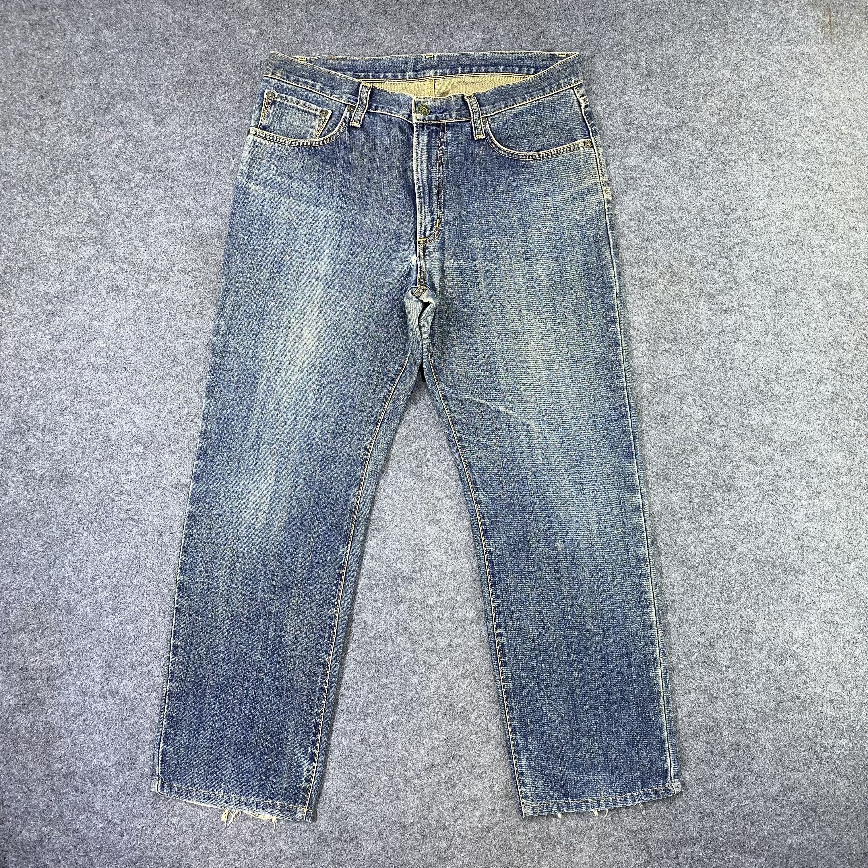 Edwin Vintage Edwin 404 Distressed Jeans - J1181 Size US 36 / EU 52 - 1 Thumbnail