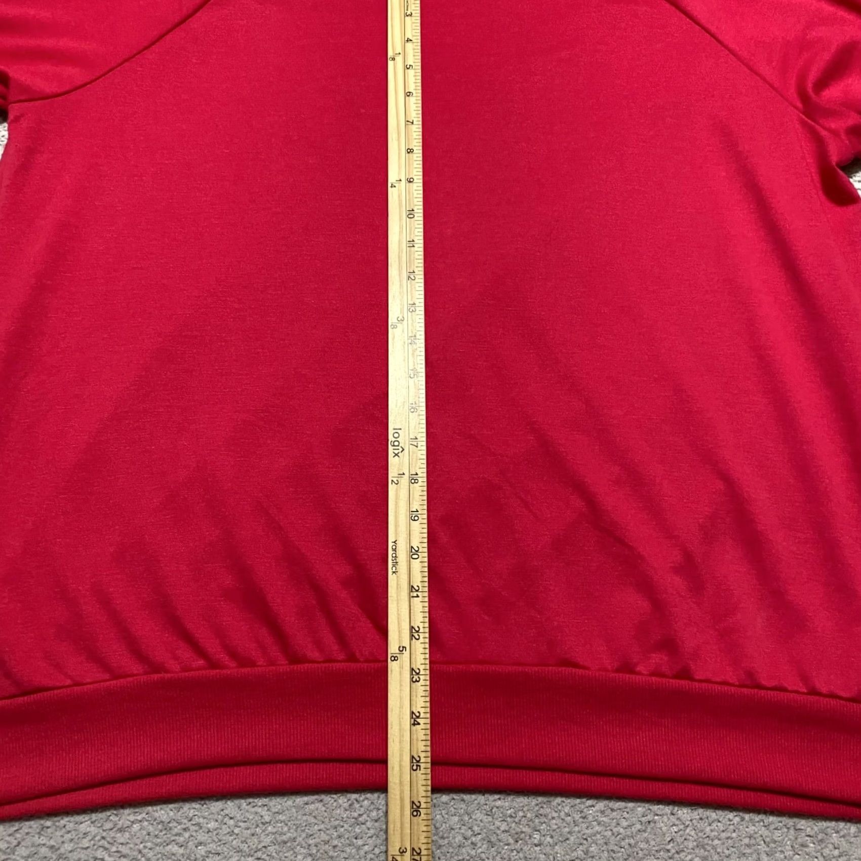 Torrid Torrid Sweatshirt Womens sz 3X Plus Pink Love Long Sleeve Lightweight Boatneck Size XXL / US 16-18 / IT 52-54 - 7 Thumbnail