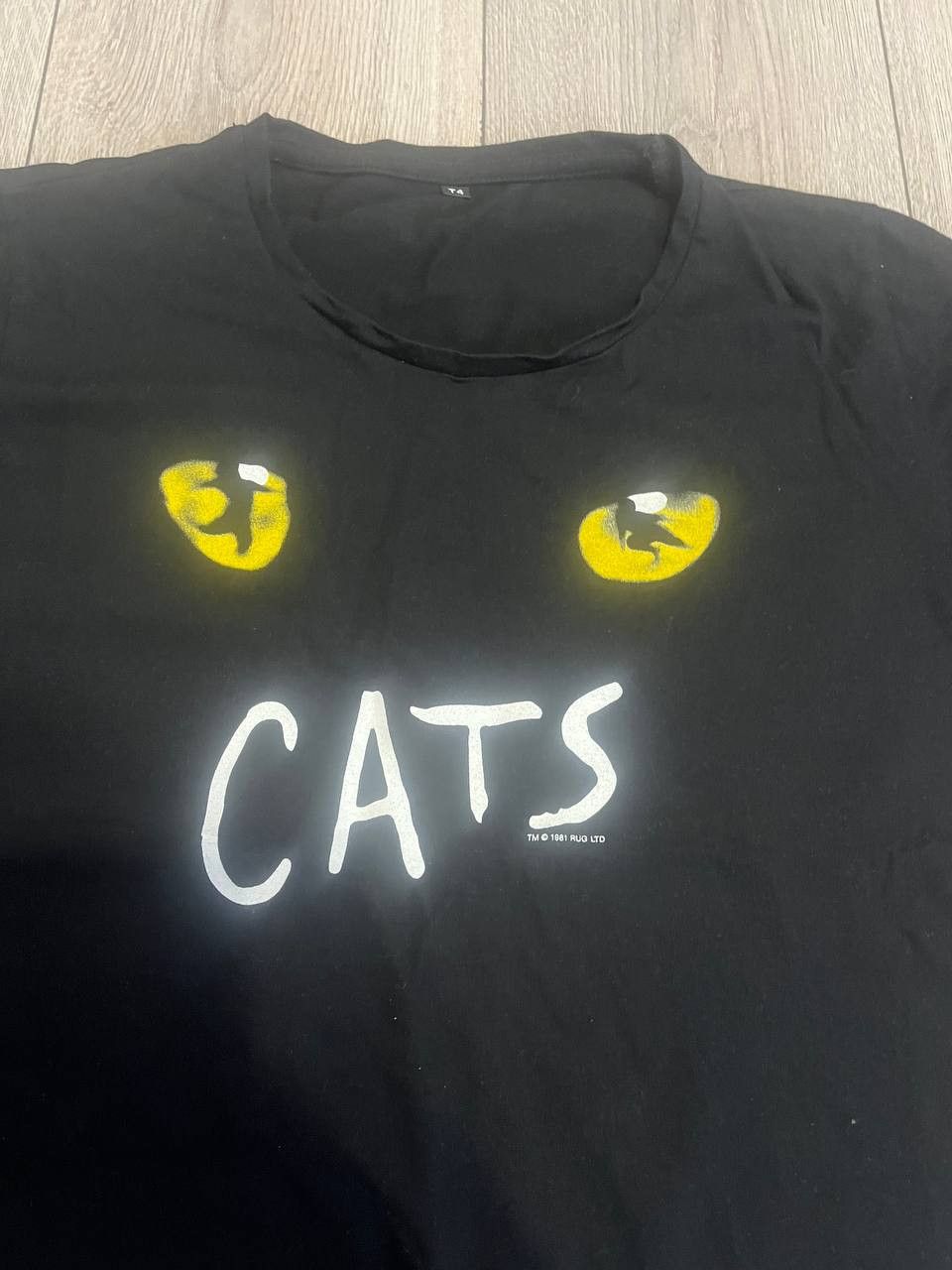 Band Tees × Vintage Cats Shirt Musical Fantasy Film Women's Tee Medium Size M / US 6-8 / IT 42-44 - 2 Thumbnail