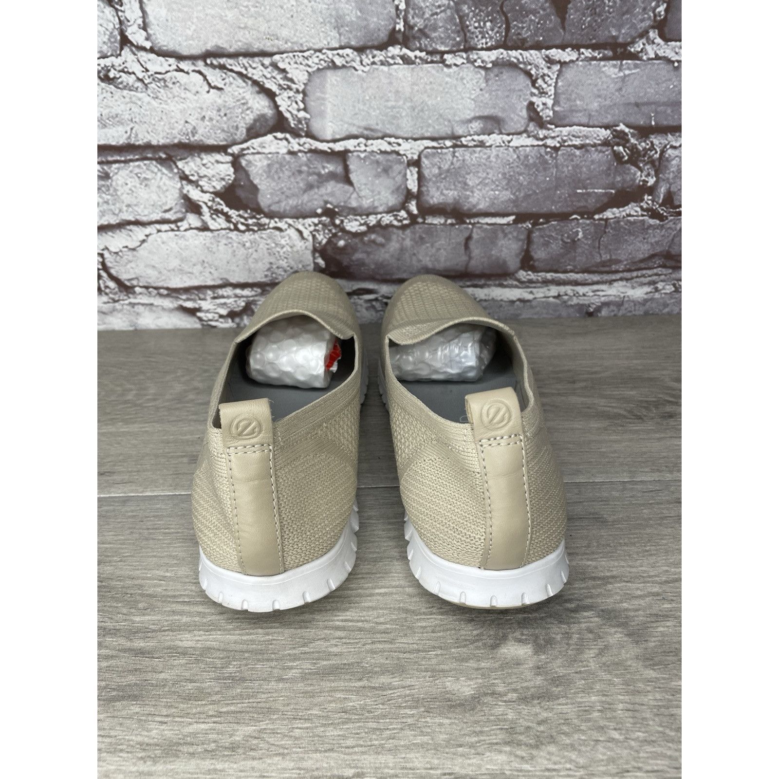 Cole Haan Cole Haan Zerogrand Stitchlite Beige Knit Slip On Sneakers W Size US 9.5 / IT 39.5 - 13 Thumbnail