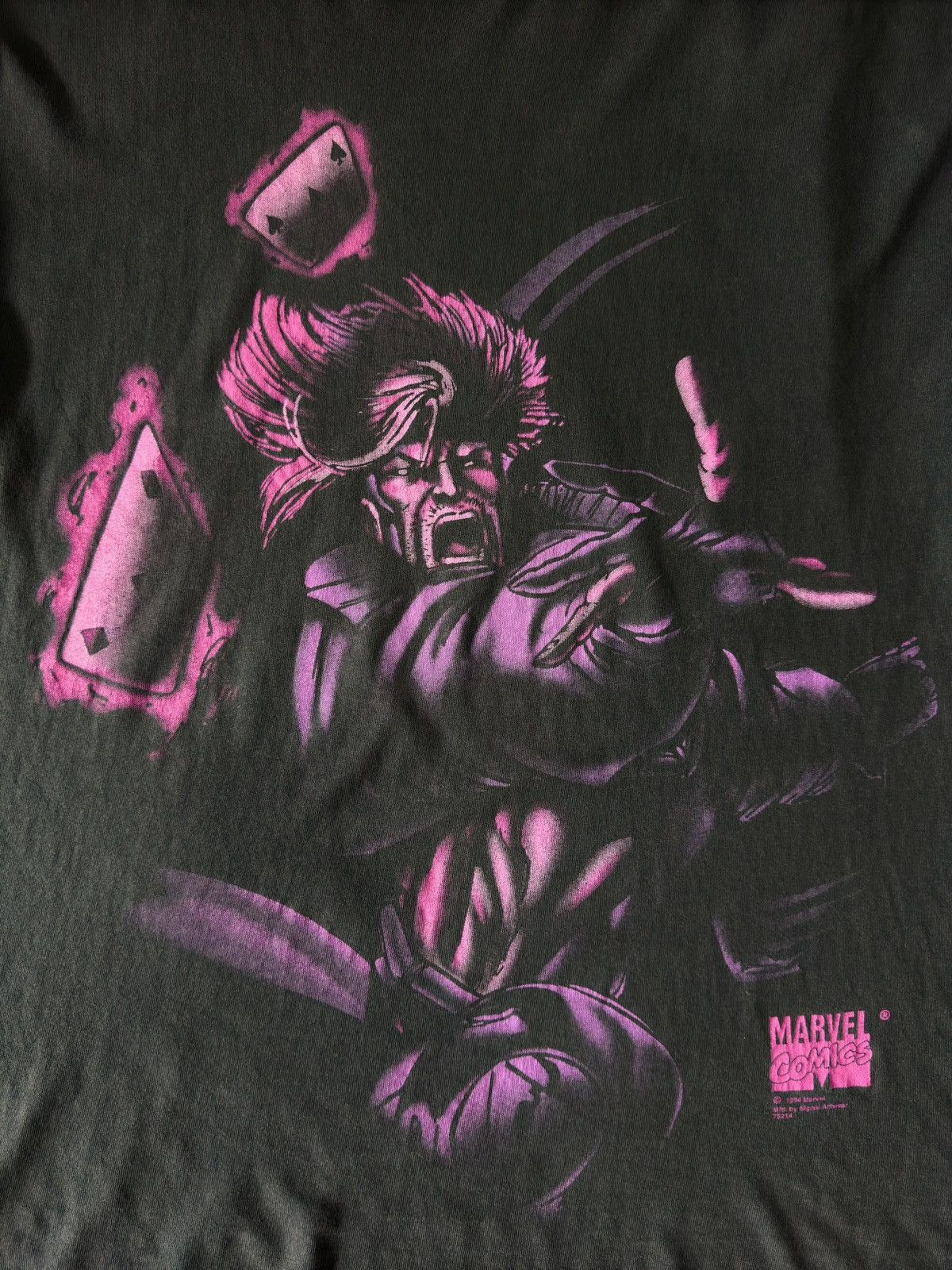 Marvel Comics 1994 Gambit X-Men Marvel American superhero 90s Signal Shirt Size US XL / EU 56 / 4 - 4 Thumbnail