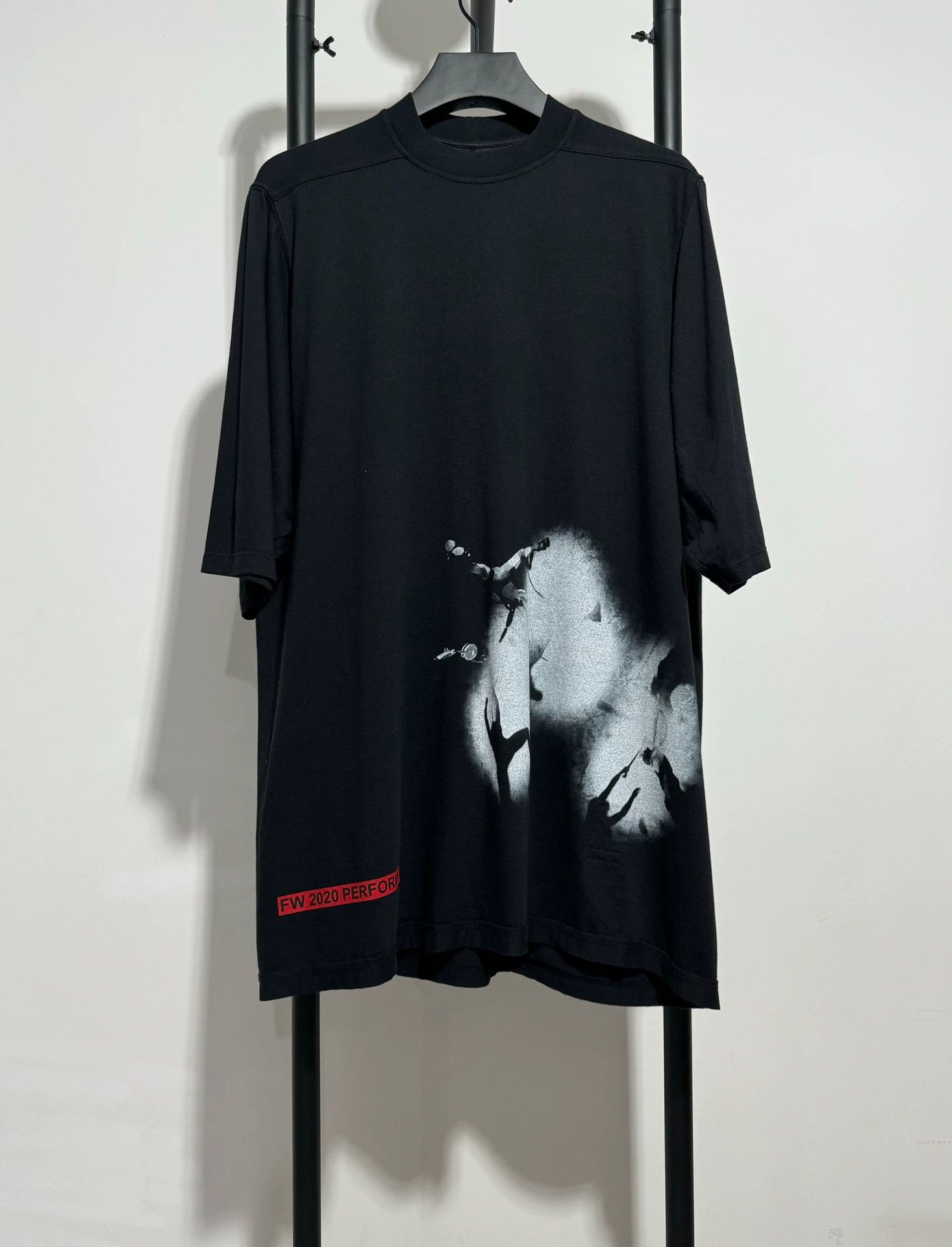 Rick Owens Rick Owens RO oversized short sleeve tee S new Size US S / EU 44-46 / 1 - 1 Thumbnail