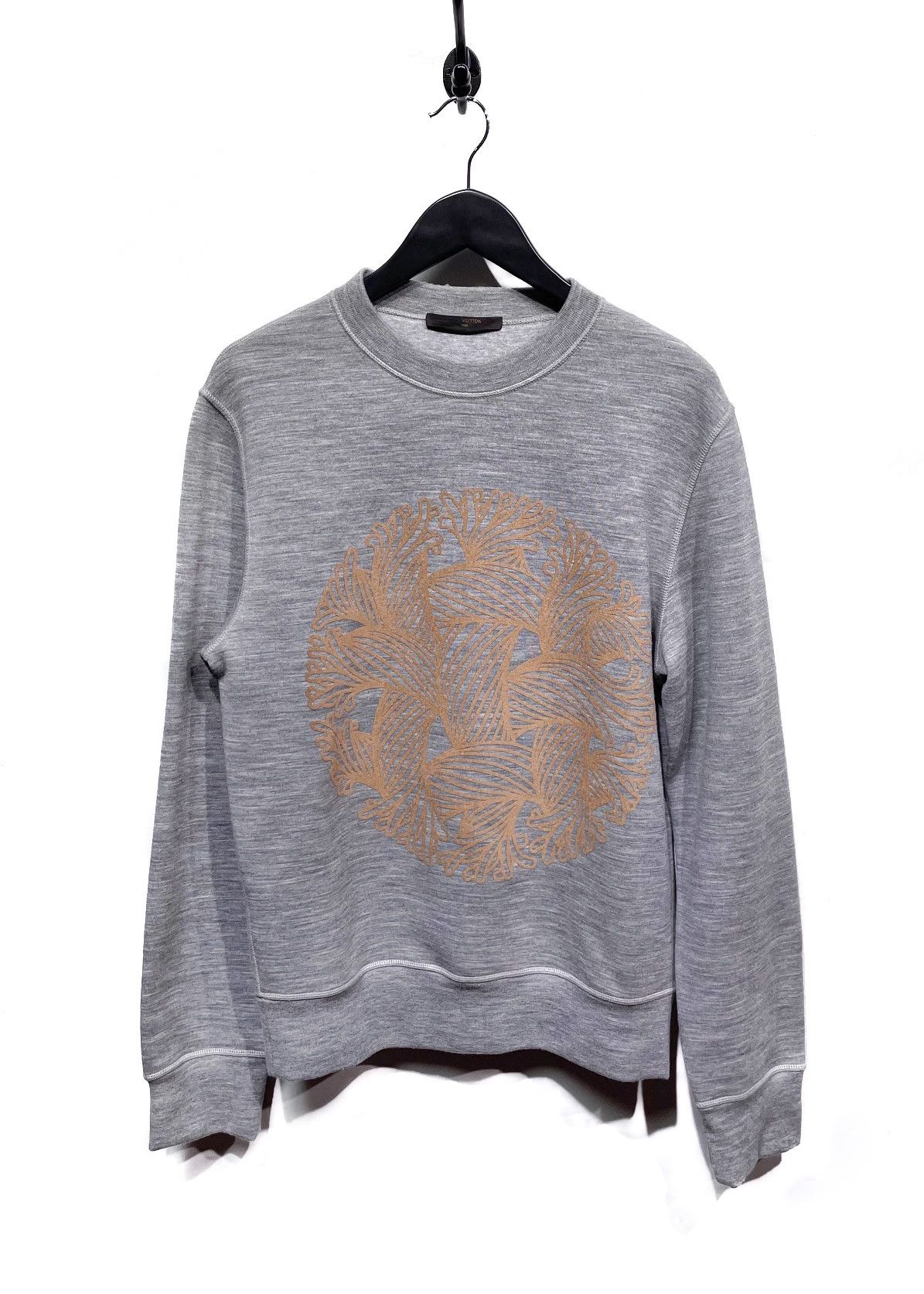 Louis Vuitton Louis Vuitton Christopher Nemeth Grey Rope Print Sweatshirt Size US L / EU 52-54 / 3 - 1 Thumbnail