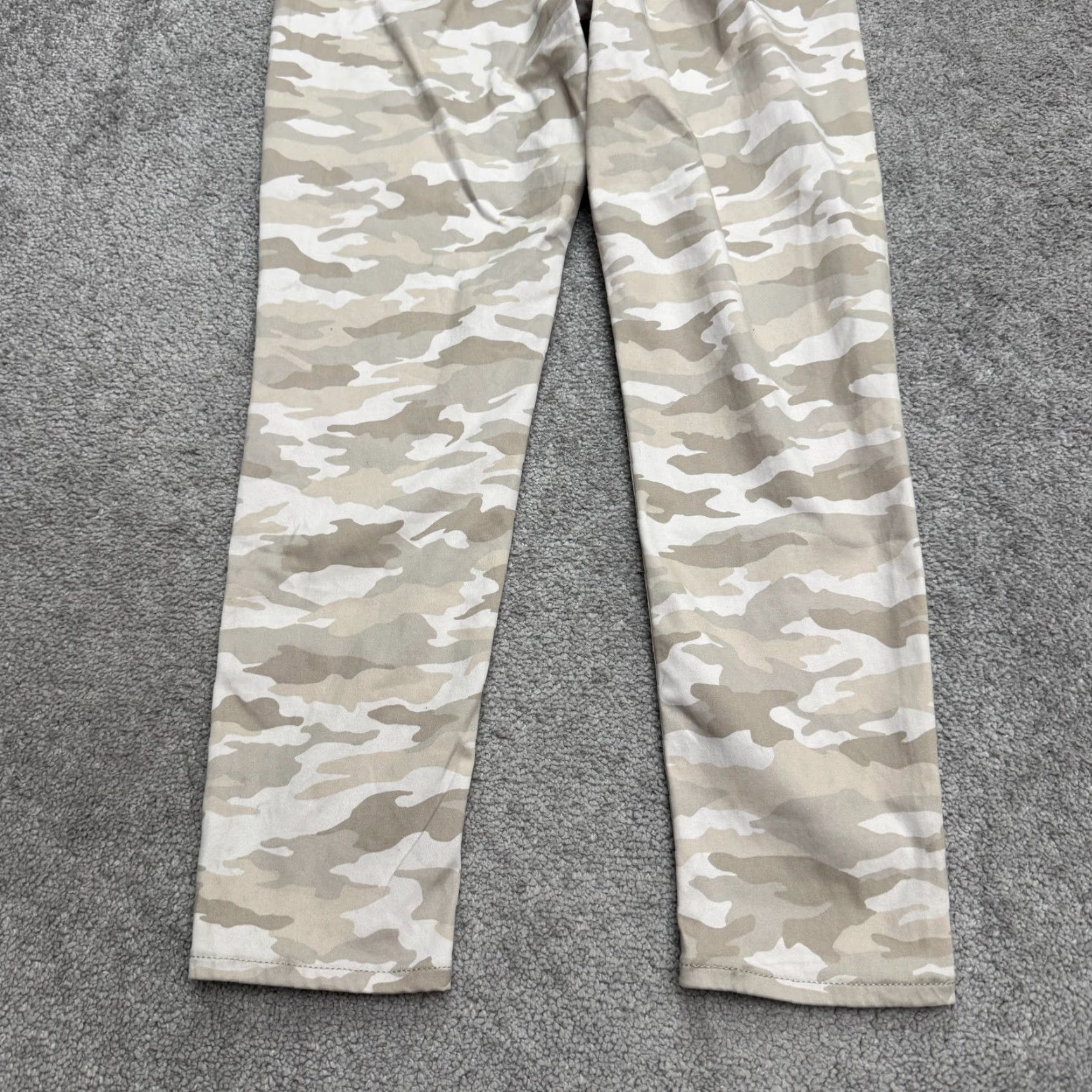 Levi's Levi's 720 Jeans Womens Crop High Rise Skinny Beige Camouflage 31 Regular Denim City Streetwear Size 24" / US 00 / IT 34 - 4 Thumbnail