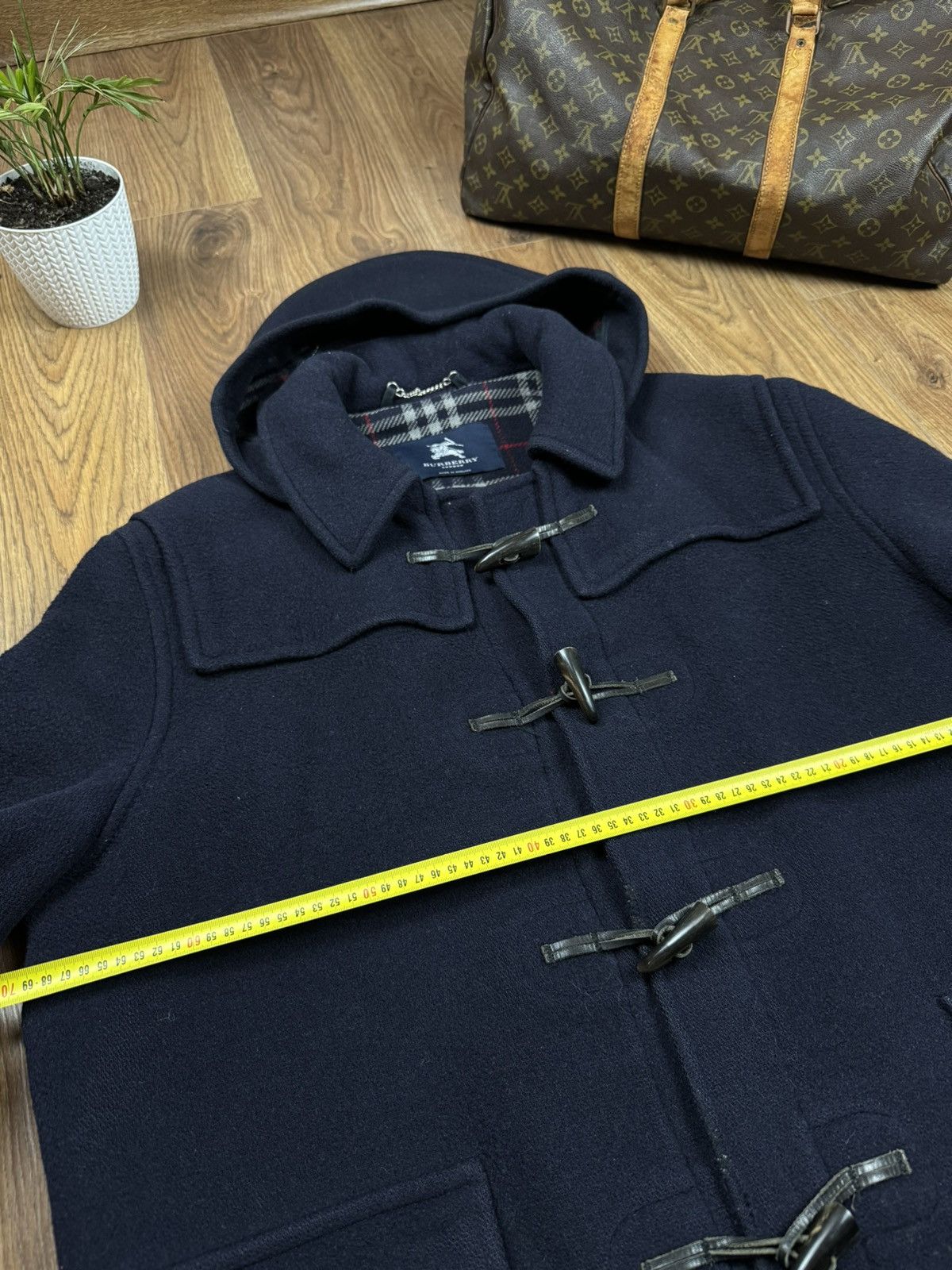 Burberry Vintage duffle coat Burberry original luxury streetwear item Size US XL / EU 56 / 4 - 4 Thumbnail