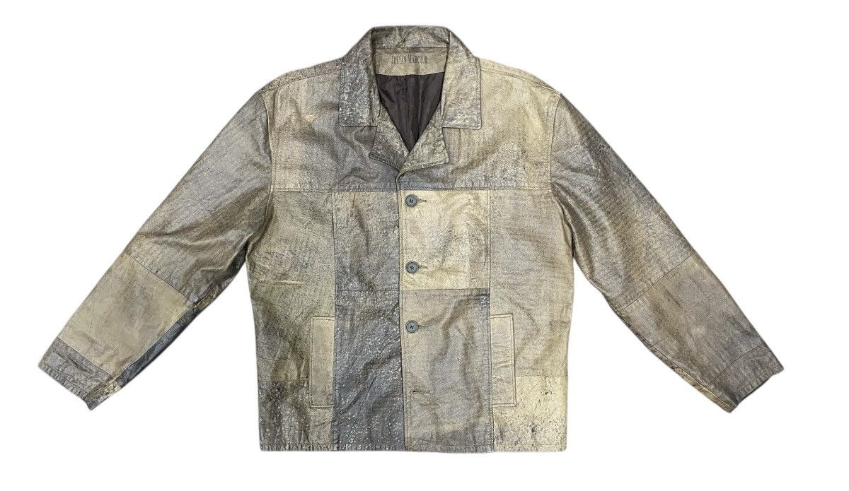 Rare Leather JULIAN MARCUIR Button Jacket