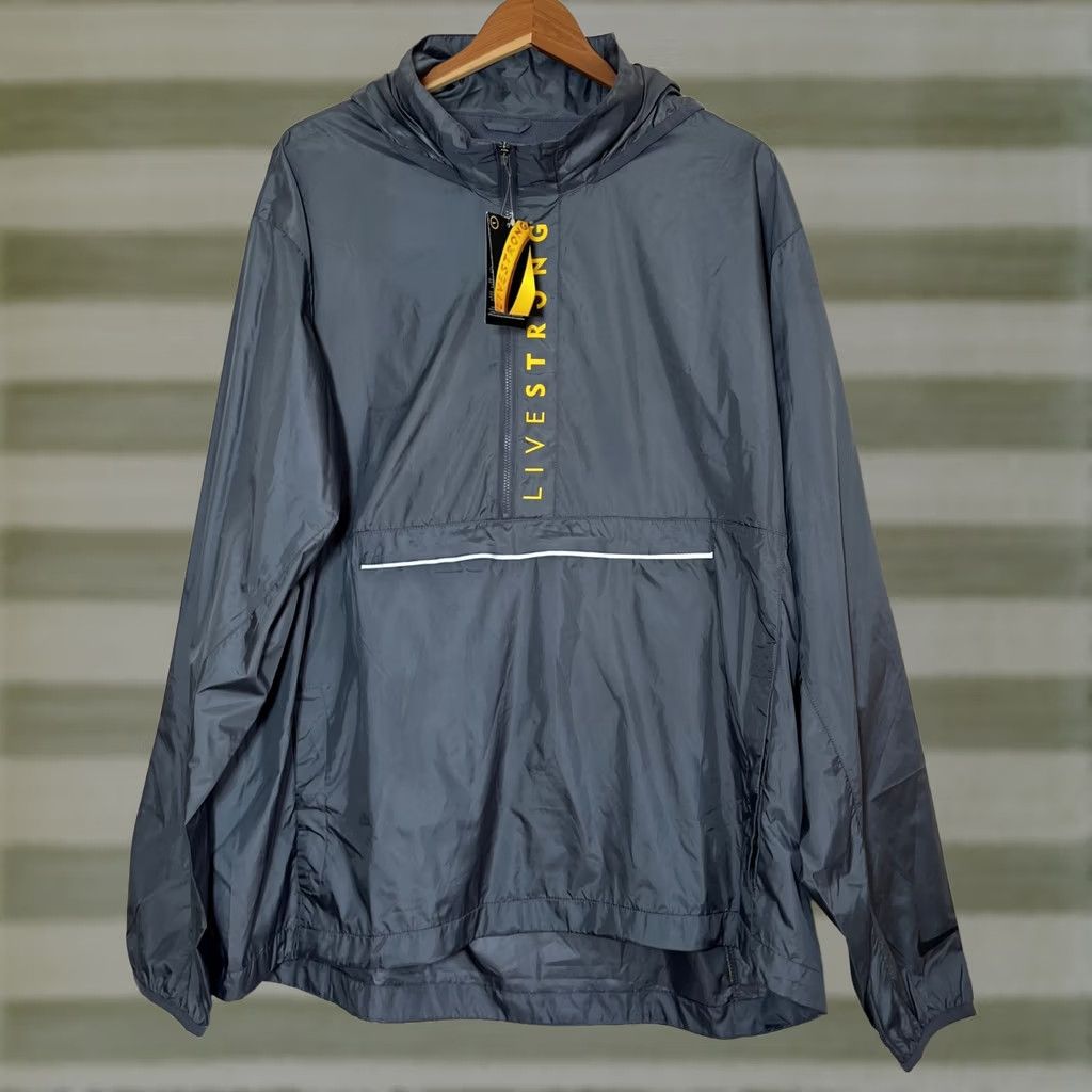 Nike Nike LiveStrong Men’s 1/2 Zip Anorak Pullover Hooded Jacket XS? XXL Size US XXL / EU 58 / 5 - 1 Thumbnail