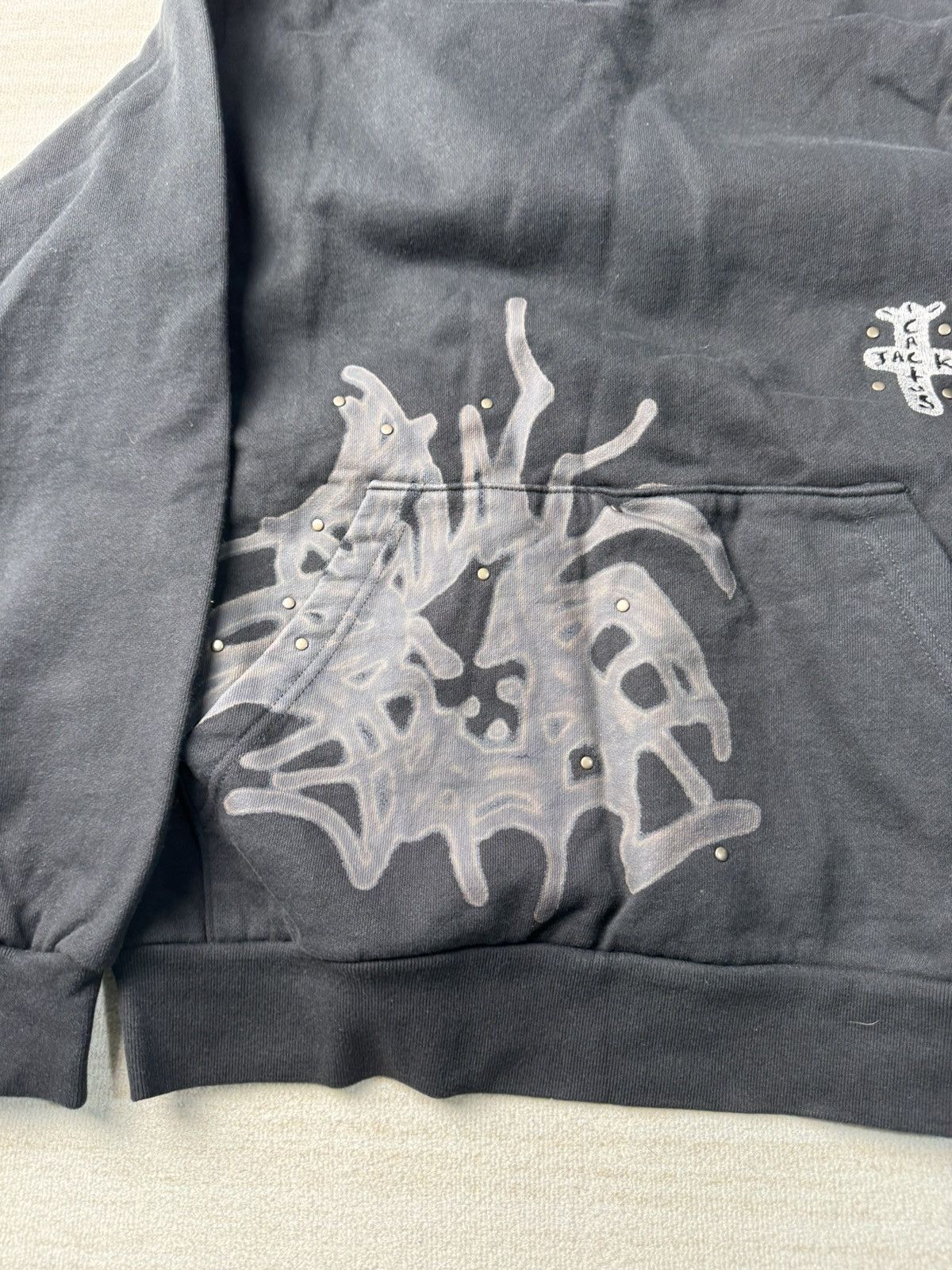 Travis Scott Studded pullover hoodie L Size US S / EU 44-46 / 1 - 3 Thumbnail