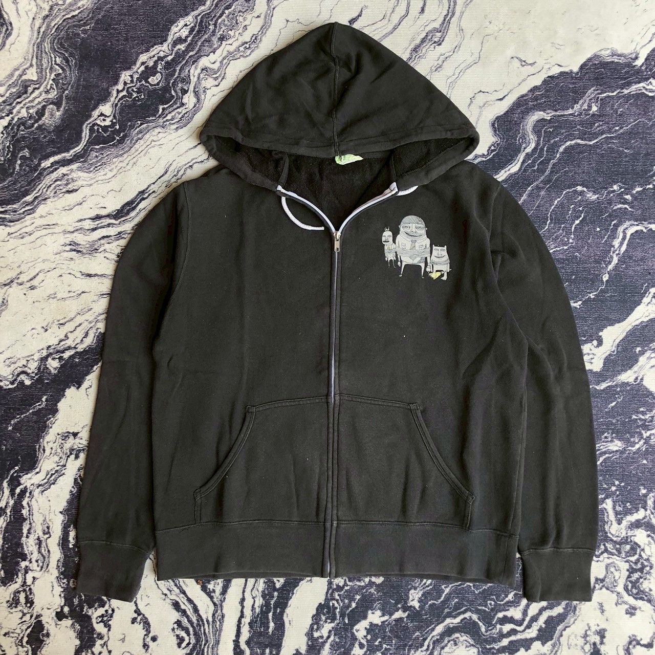 Band Tees Vintage Foster The People Band Zip Hoodie Black Size US M / EU 48-50 / 2 - 1 Thumbnail