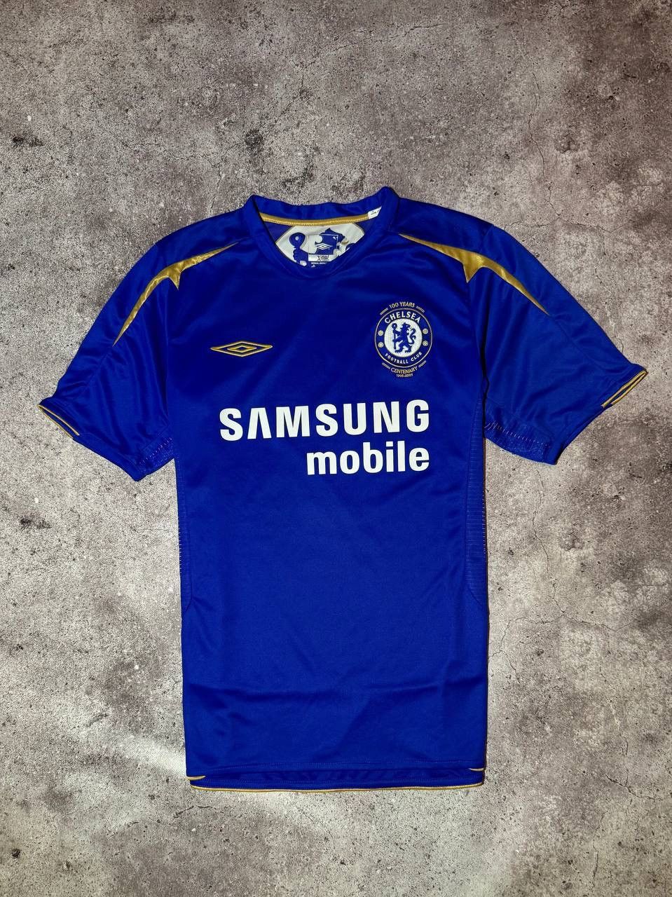 Chelsea Soccer × Umbro Chelsea 2005/06 Football Shirt Umbro Soccer Jersey Vintage Size US M / EU 48-50 / 2 - 1 Thumbnail