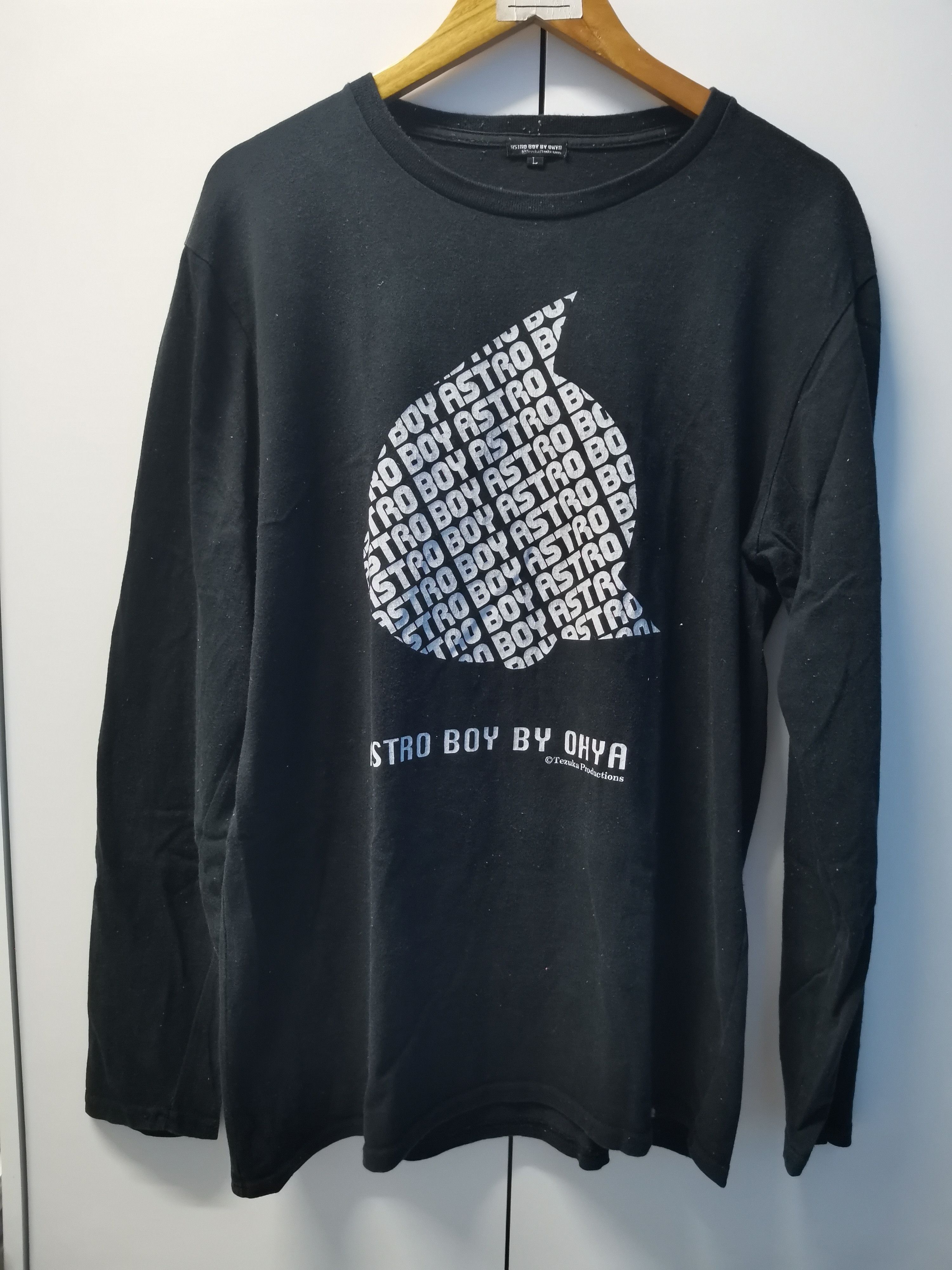 Anime Vintage Astro Boy Japan Anime Long Sleeve Big Head Akira Size US L / EU 52-54 / 3 - 2 Thumbnail