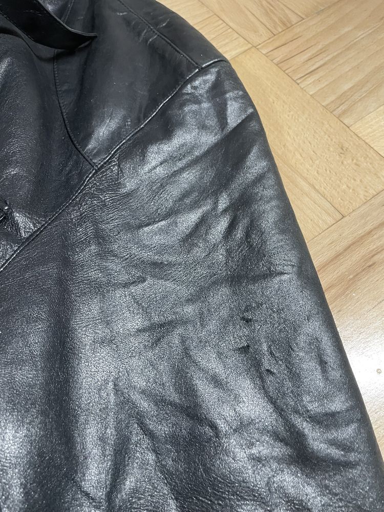 Burberry Vintage Burberry Leather Jacket Size US L / EU 52-54 / 3 - 6 Thumbnail
