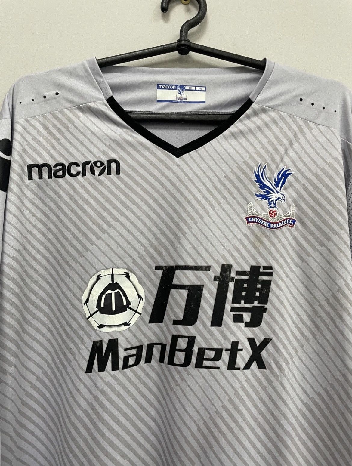 Macron Crystal Palace 2017/2018 Goalkeeper Football Macron Jersey Size US XXL / EU 58 / 5 - 3 Thumbnail