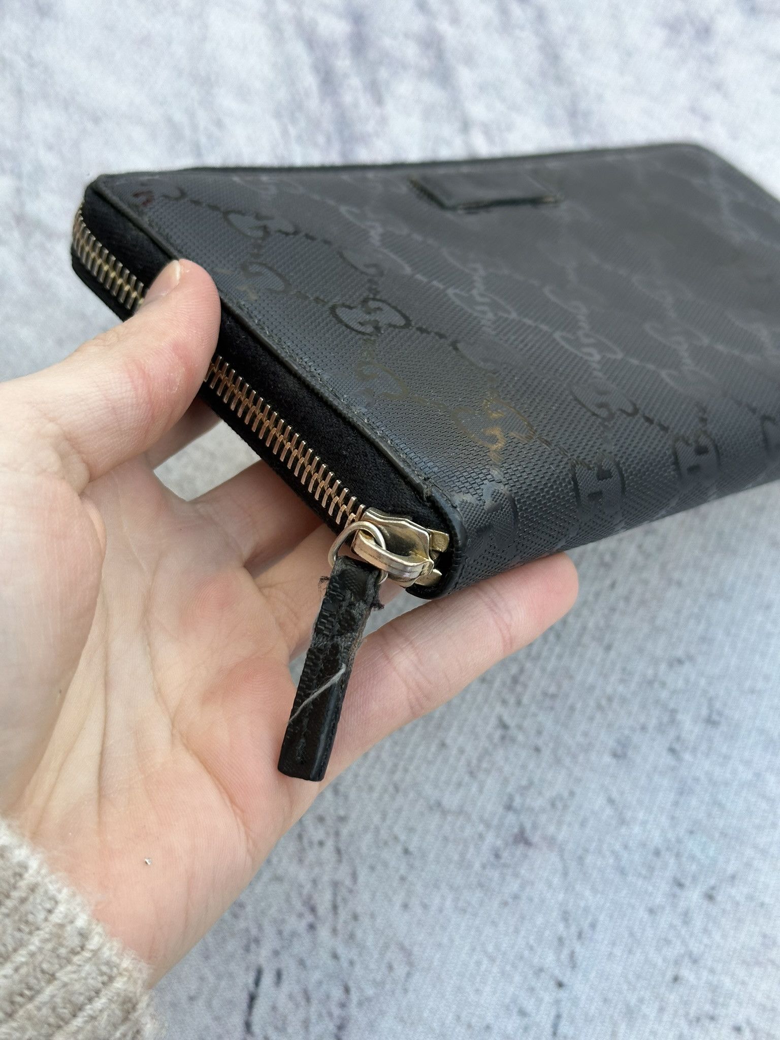Gucci Gucci Long Wallet Imprime GG Monogram Shiny Canvas Size ONE SIZE - 4 Thumbnail