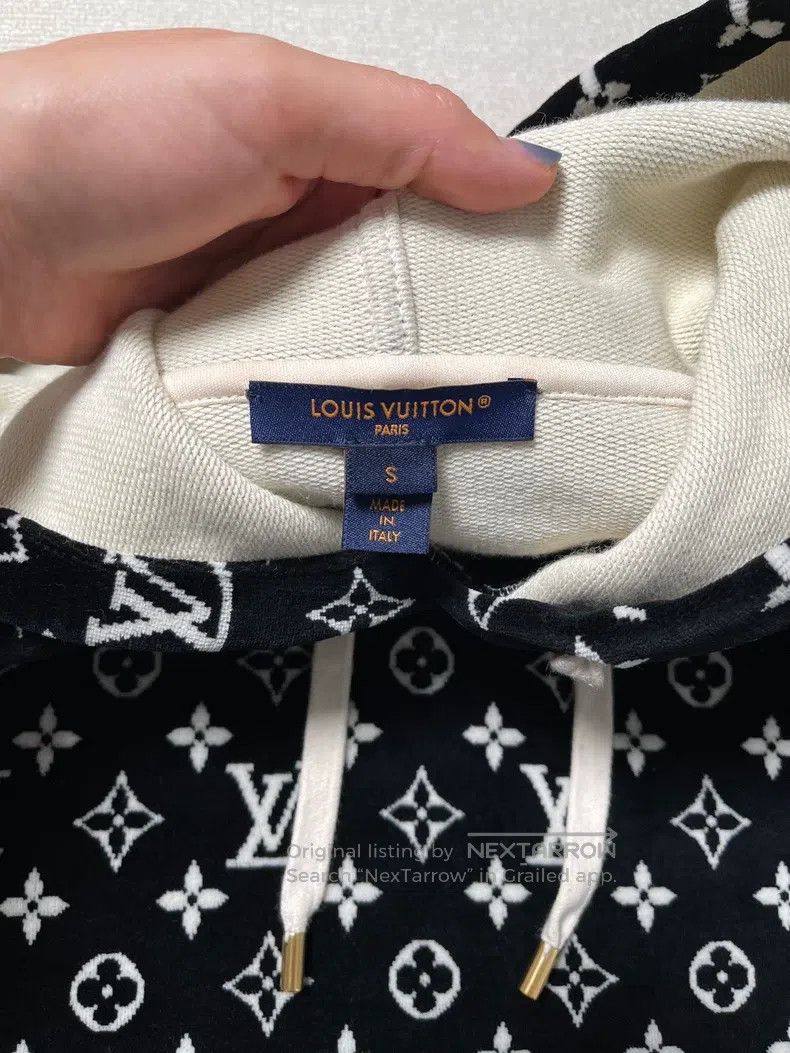 Louis Vuitton Louis Vuitton Full Logo calico hoodie Size S / US 4 / IT 40 - 2 Thumbnail