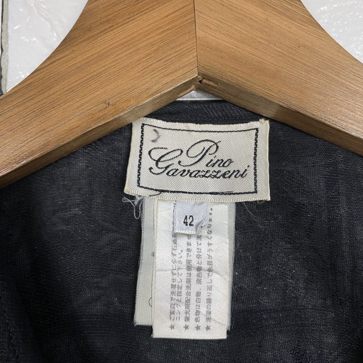Japanese Brand 📌Vintage Cropped Coats Pino Gavazzeni Issey Miyake Size M / US 6-8 / IT 42-44 - 15 Thumbnail