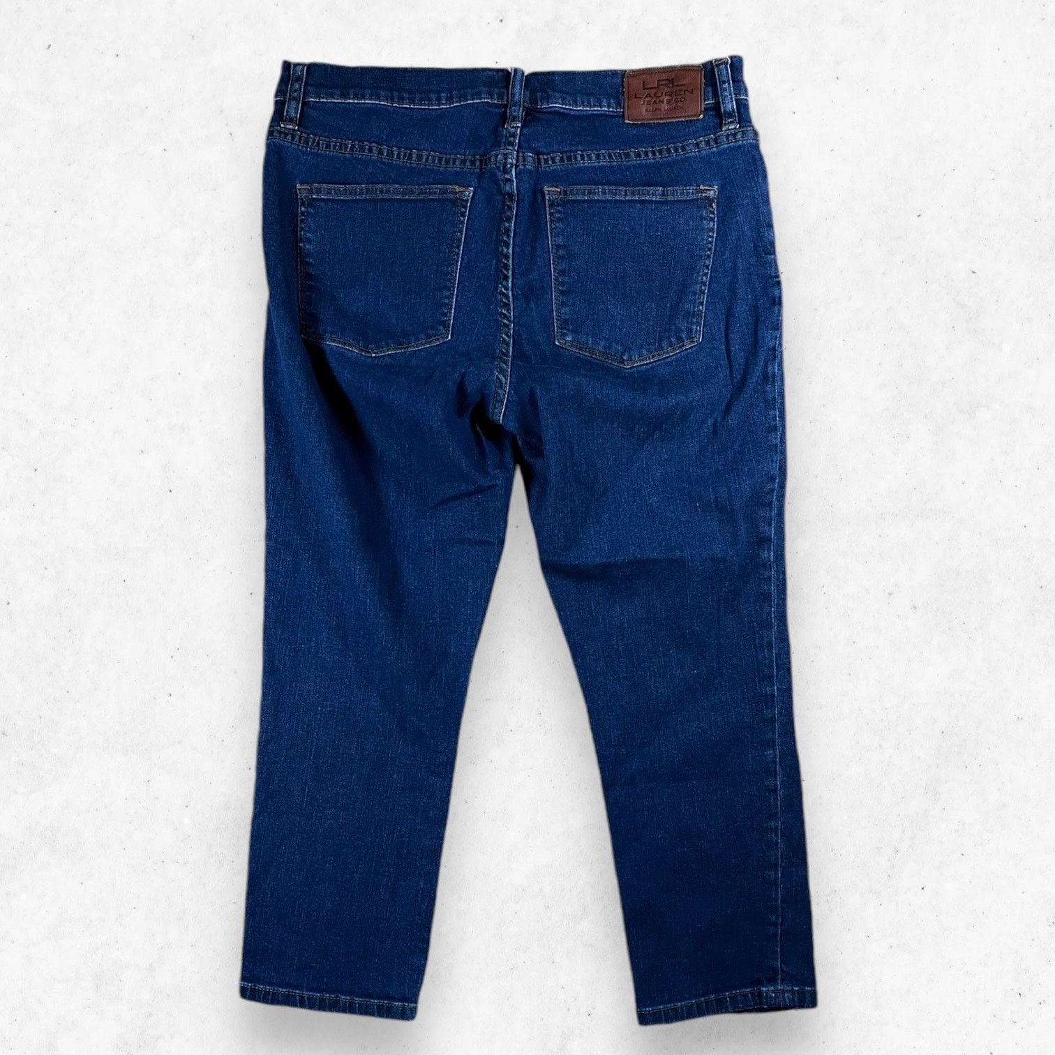 Lauren Ralph Lauren Lauren Jeans Co Petite Women's 12P Modern Straight Cropped Size 34" / US 12 / IT 48 - 2 Thumbnail