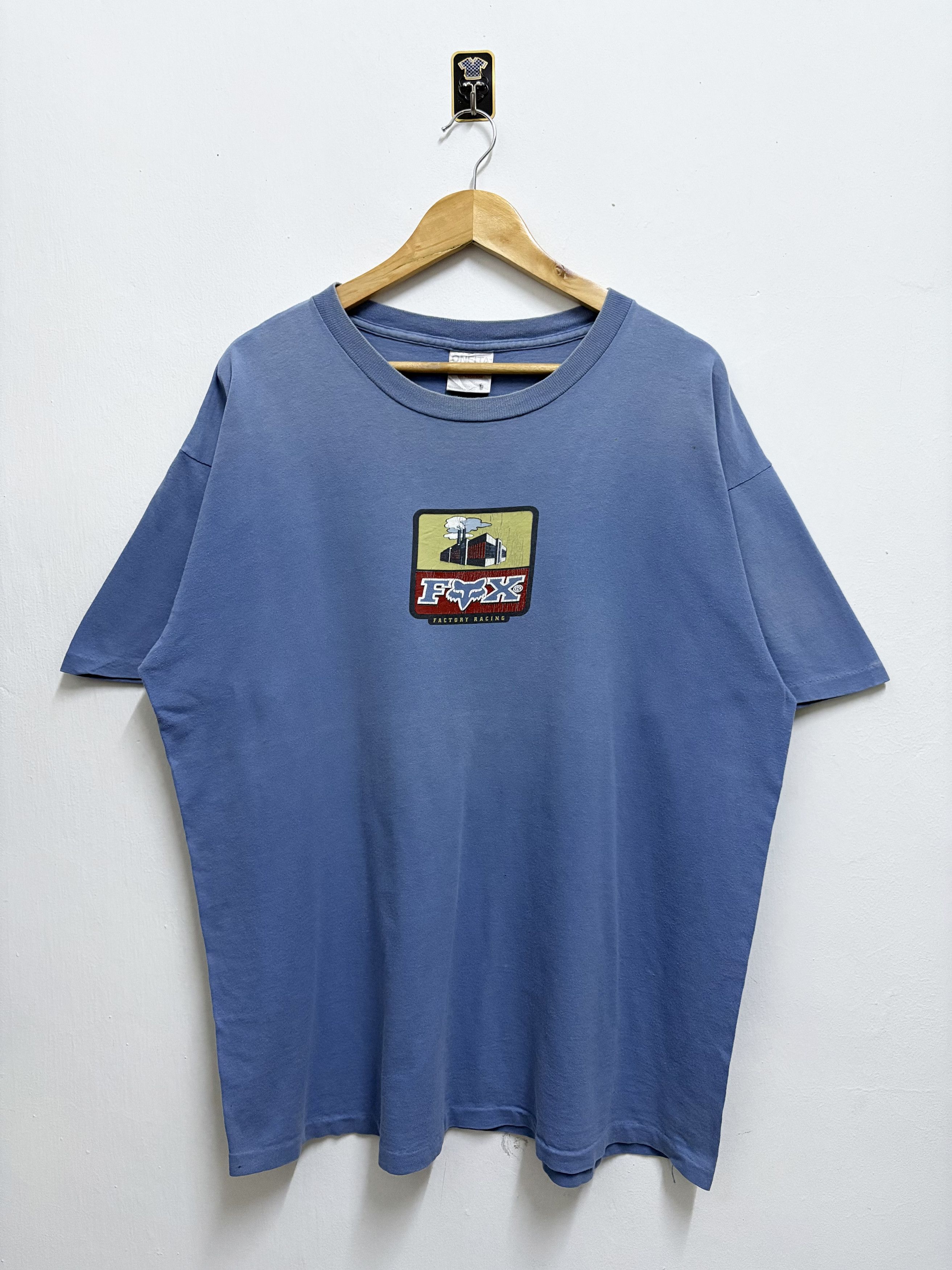 Fox Racing Vintage 90's Fox Factory Racing Motocross " Sick ! " T-Shirt Size US XL / EU 56 / 4 - 2 Thumbnail