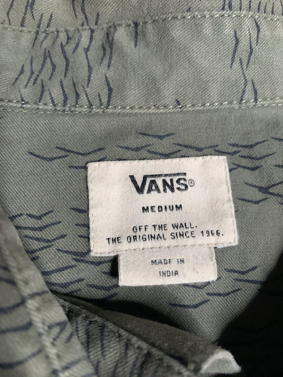 Vans × Vintage Dark Olive Vans Long Sleeve Size US M / EU 48-50 / 2 - 2 Thumbnail