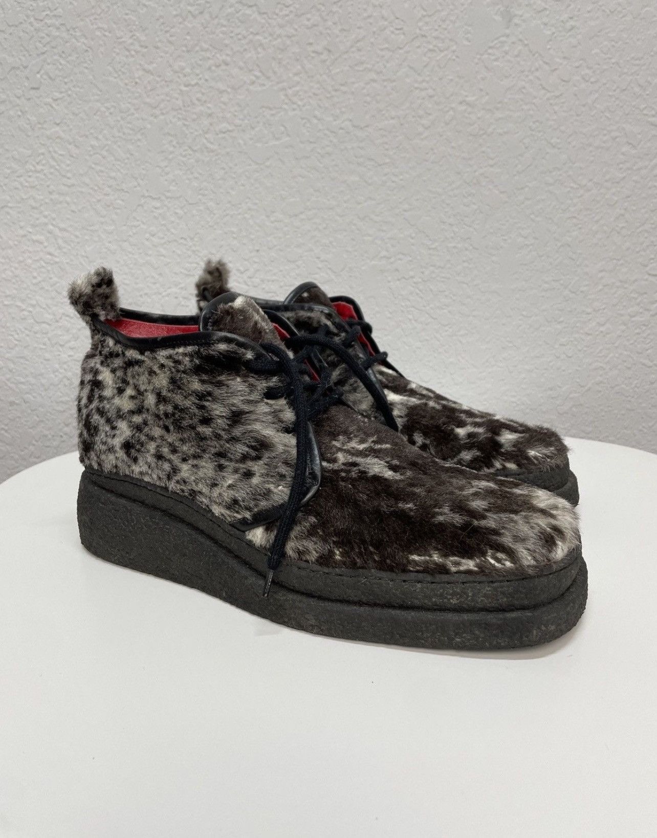 Just Cavalli Just Cavalli Vintage Pony Hair Shoes Rare Statement Pair Size US 10 / EU 43 - 5 Thumbnail