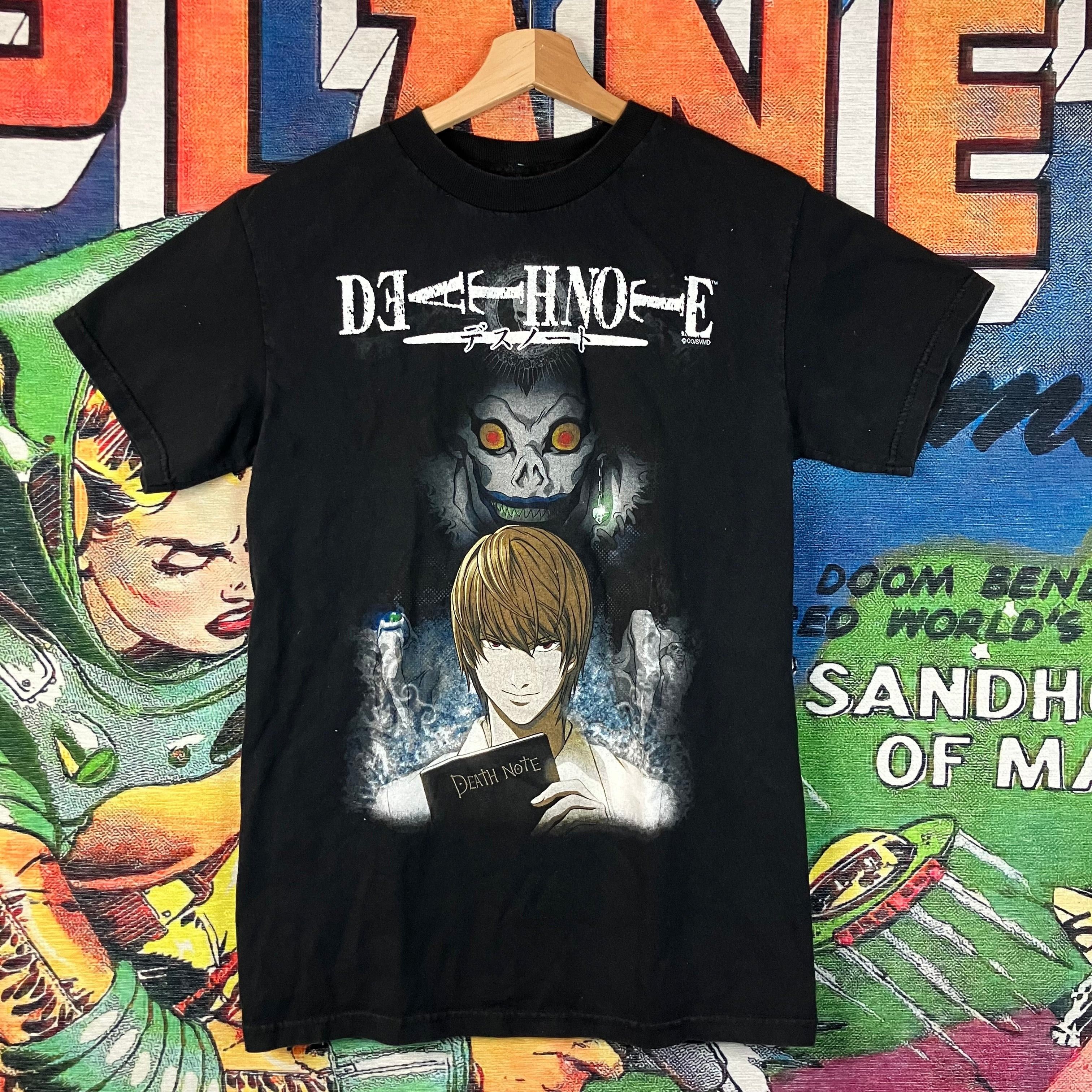 Vintage Y2K DeathNote Tee Size US S / EU 44-46 / 1 - 1 Thumbnail