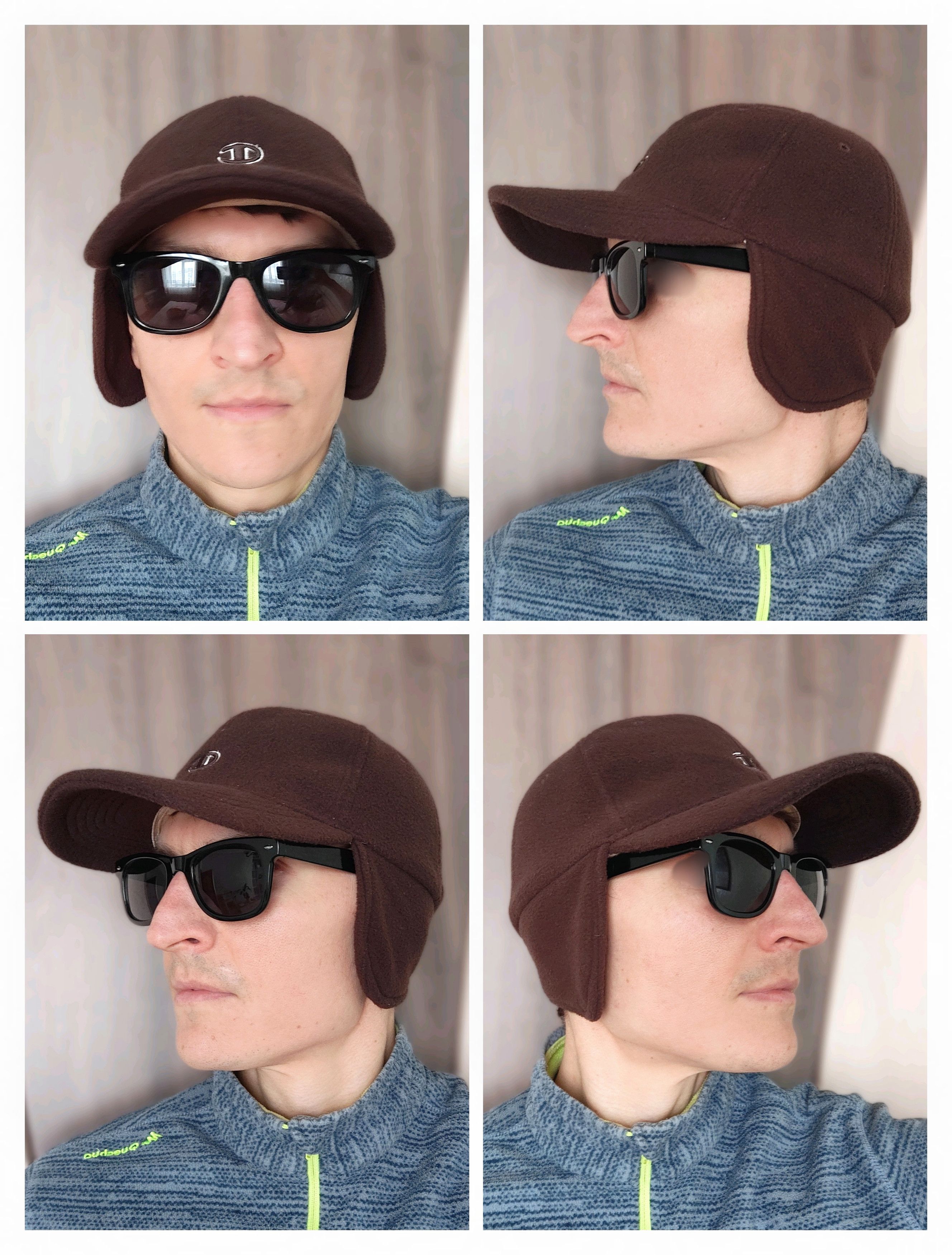 Champion Vintage Champion Fleece Cap Ear Flaps Trapper Korea Y2K 90s Size ONE SIZE - 2 Thumbnail