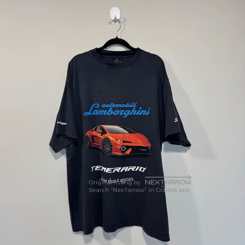 Balenciaga Balenciaga Lamborghini Collaboration Short Sleeve Size US M / EU 48-50 / 2 - 1 Thumbnail