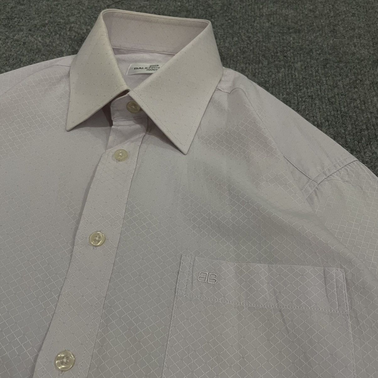 Balenciaga Balenciaga Button Up Shirt Workwear Size US M / EU 48-50 / 2 - 4 Thumbnail