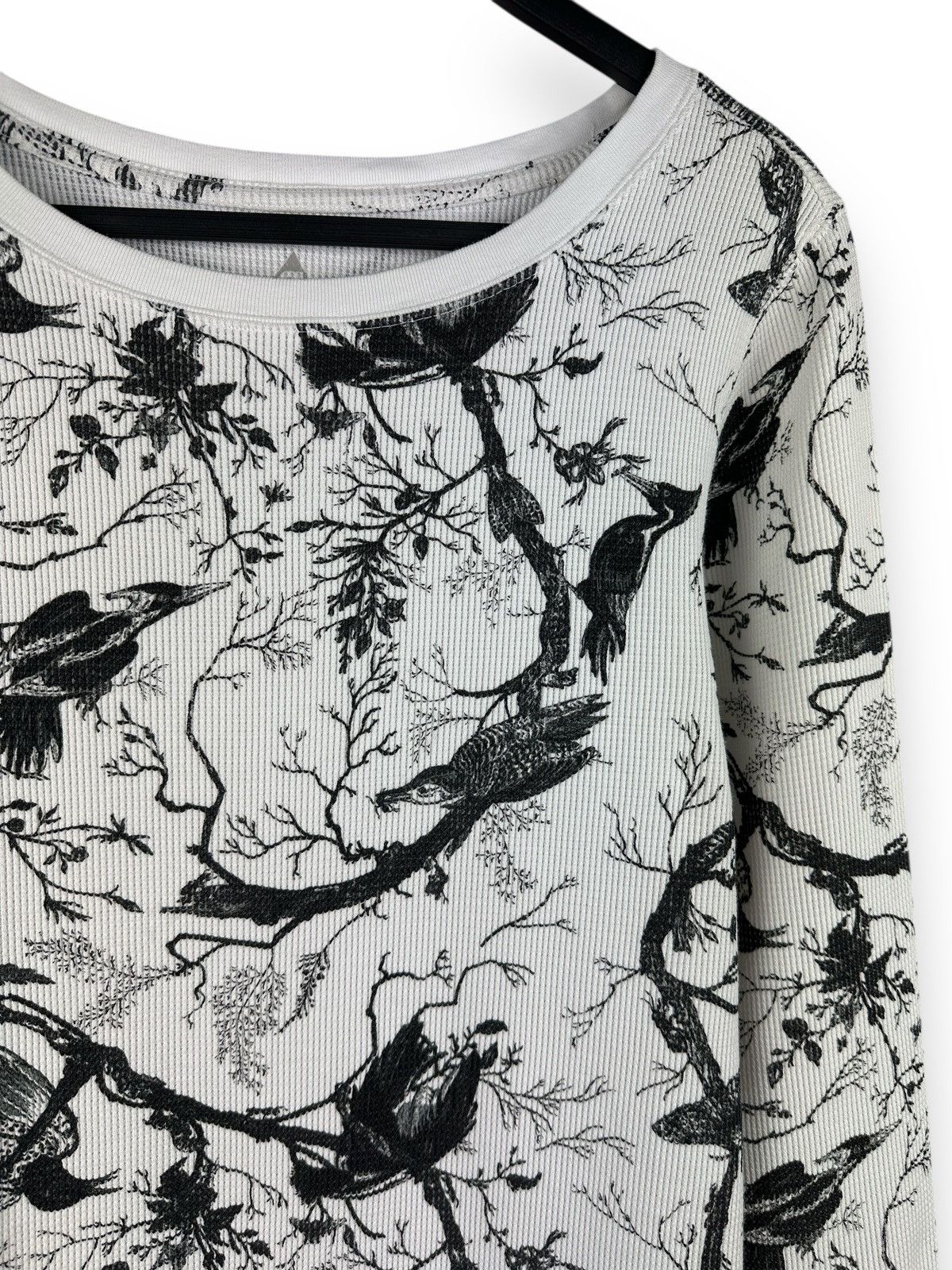 Nike ACG Nike ACG Women’s Waffle Long Sleeve Shirt Bird Printed Size M / US 6-8 / IT 42-44 - 4 Thumbnail