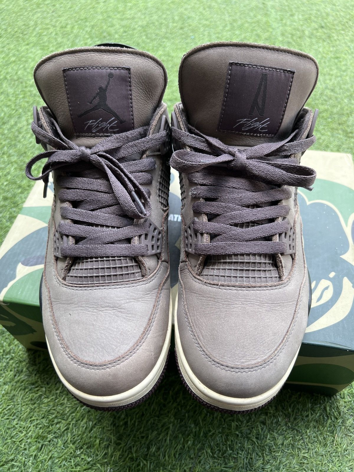 A Ma Maniere × Jordan Brand Ma Maniére × Nike Air Jordan 4 Retro Violet Ore DV6773-220 Size US 10 / EU 43 - 4 Thumbnail