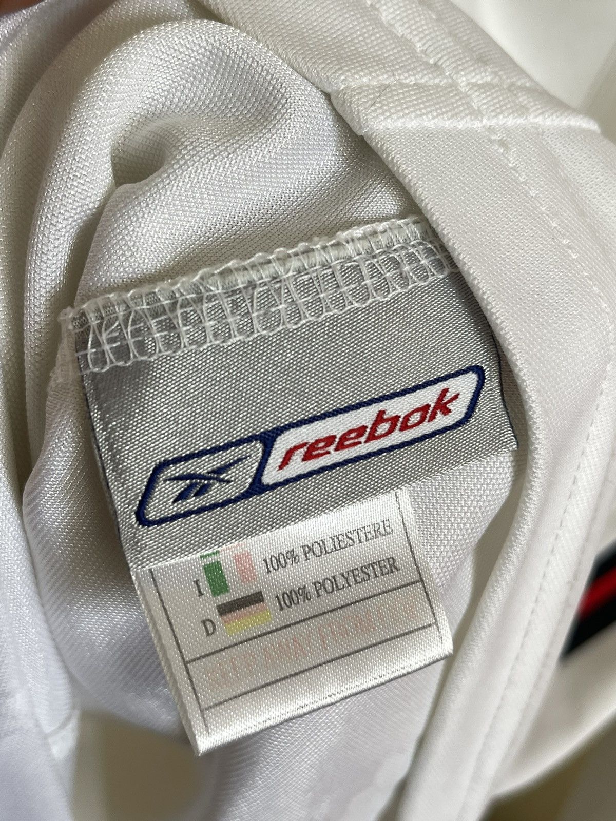 Reebok 2003-2004 Liverpool Carlsberg Longsleeve Away Jersey Size US M / EU 48-50 / 2 - 6 Thumbnail
