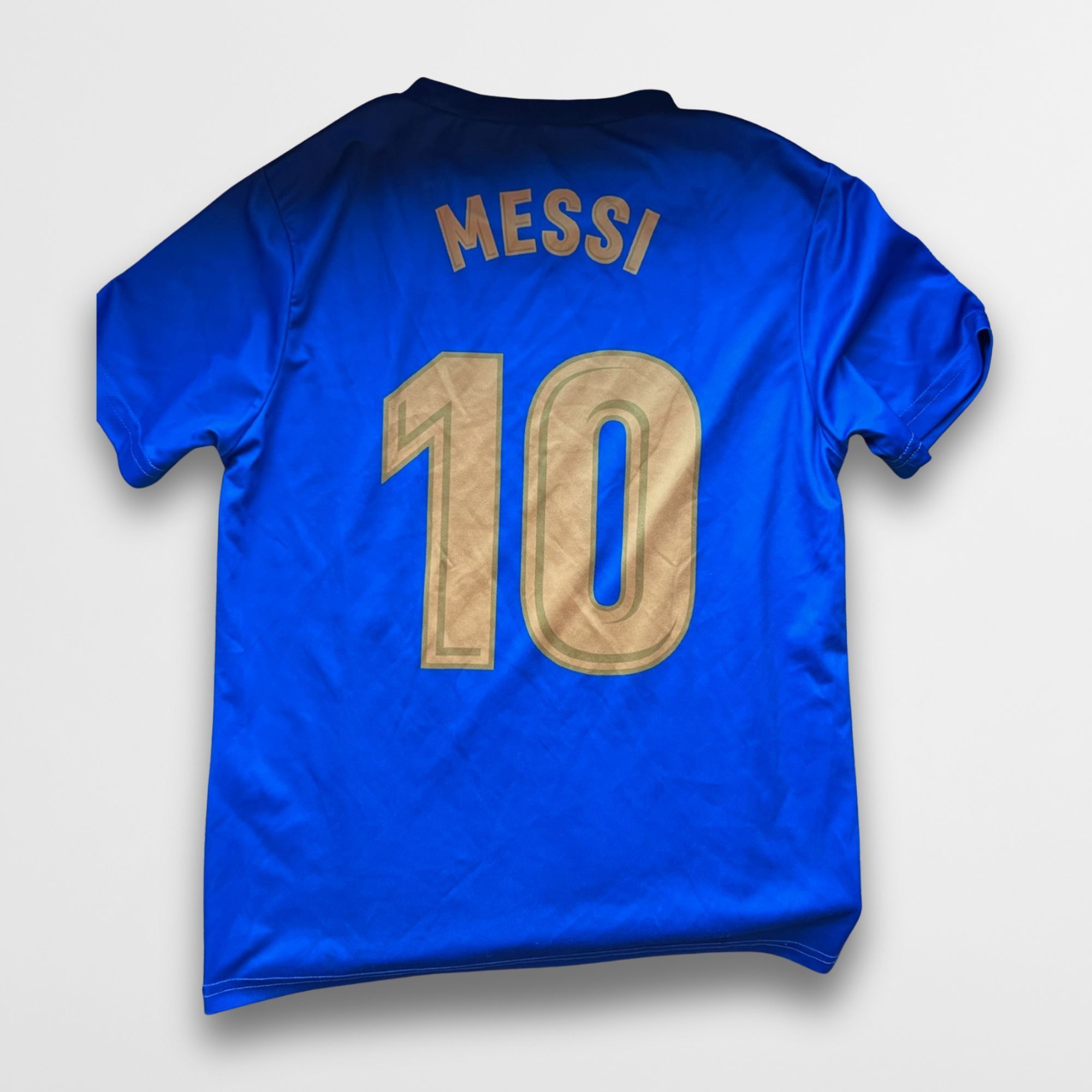 Other Lionel Messi Soccer Jersey T-Shirt Blue Size S Unisex Footba Size US S / EU 44-46 / 1 - 3 Thumbnail