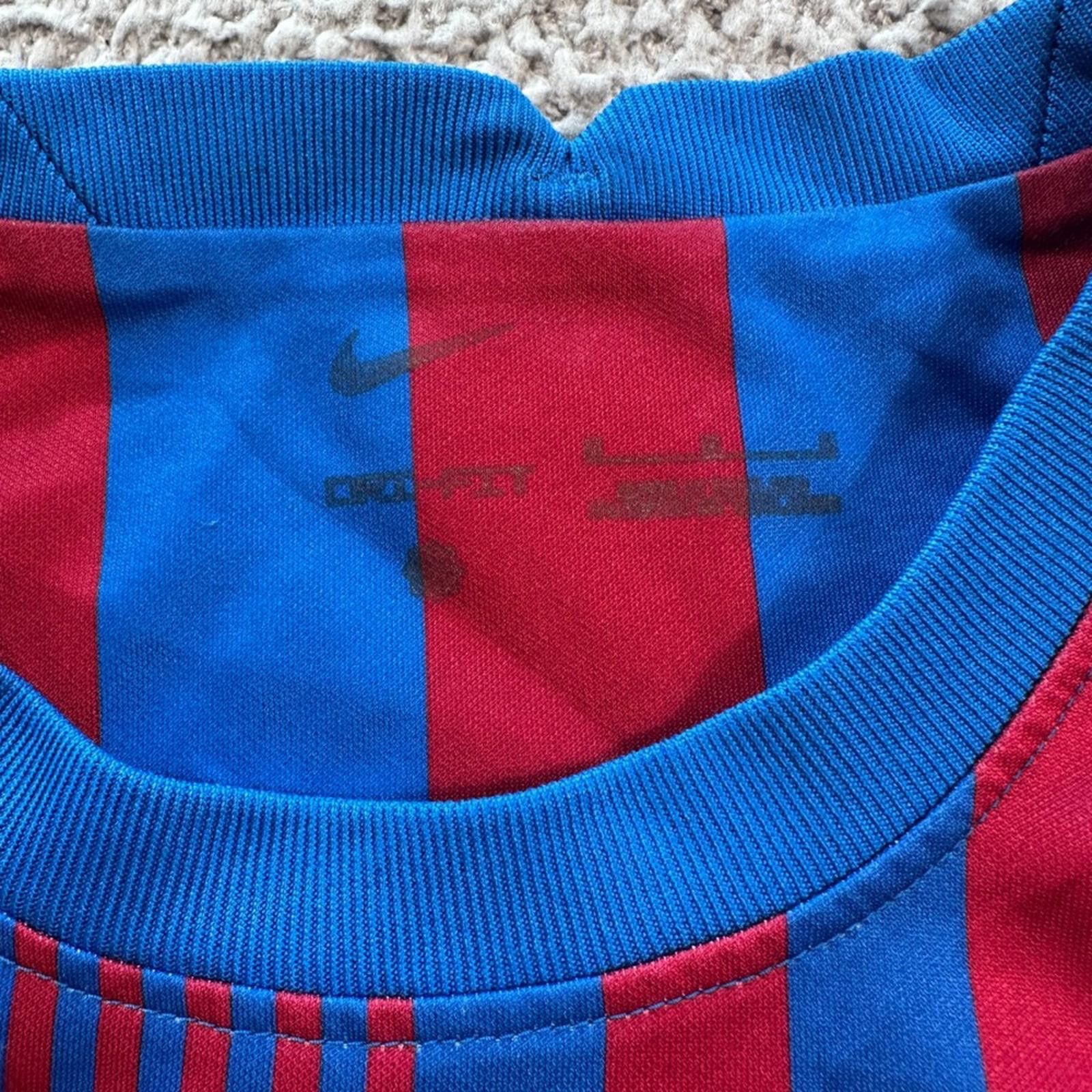 Nike Nike FC Barcelona 2021-2022 Home Jersey Mens M Rakuten Shirt Size US M / EU 48-50 / 2 - 12 Thumbnail
