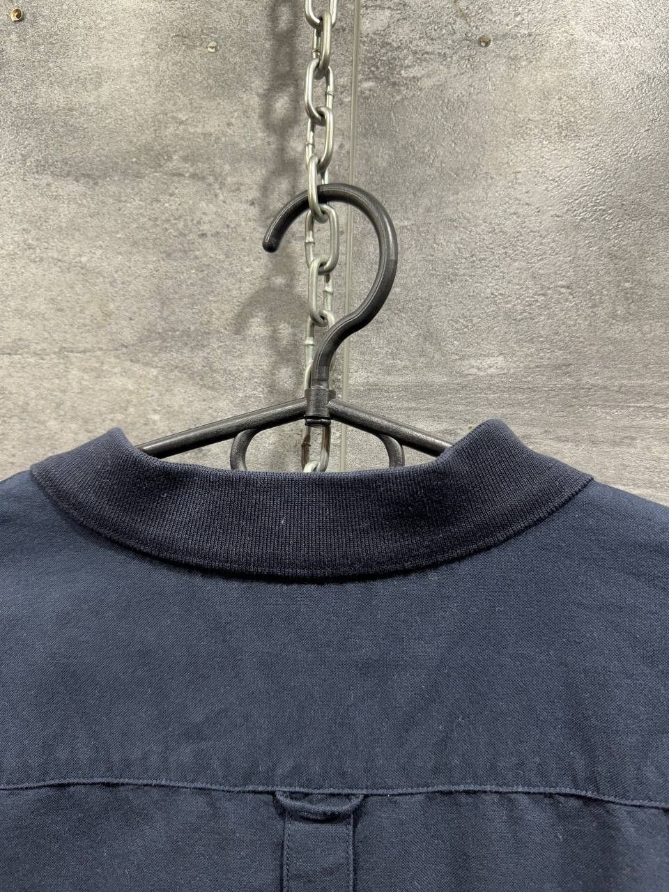 Other Fred Perry Knitted Collar Short Sleeved Oxford Shirt Navy Size US XL / EU 56 / 4 - 12 Thumbnail