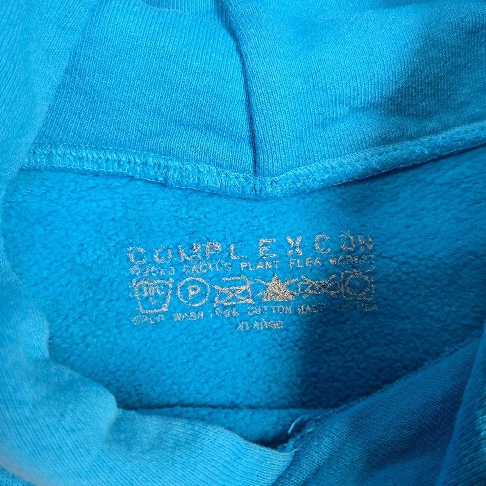 Cactus Plant Flea Market Cactus Plant Flea Market CPFM x Complexcon Blue Hoodie Sz XL Size US XL / EU 56 / 4 - 4 Thumbnail
