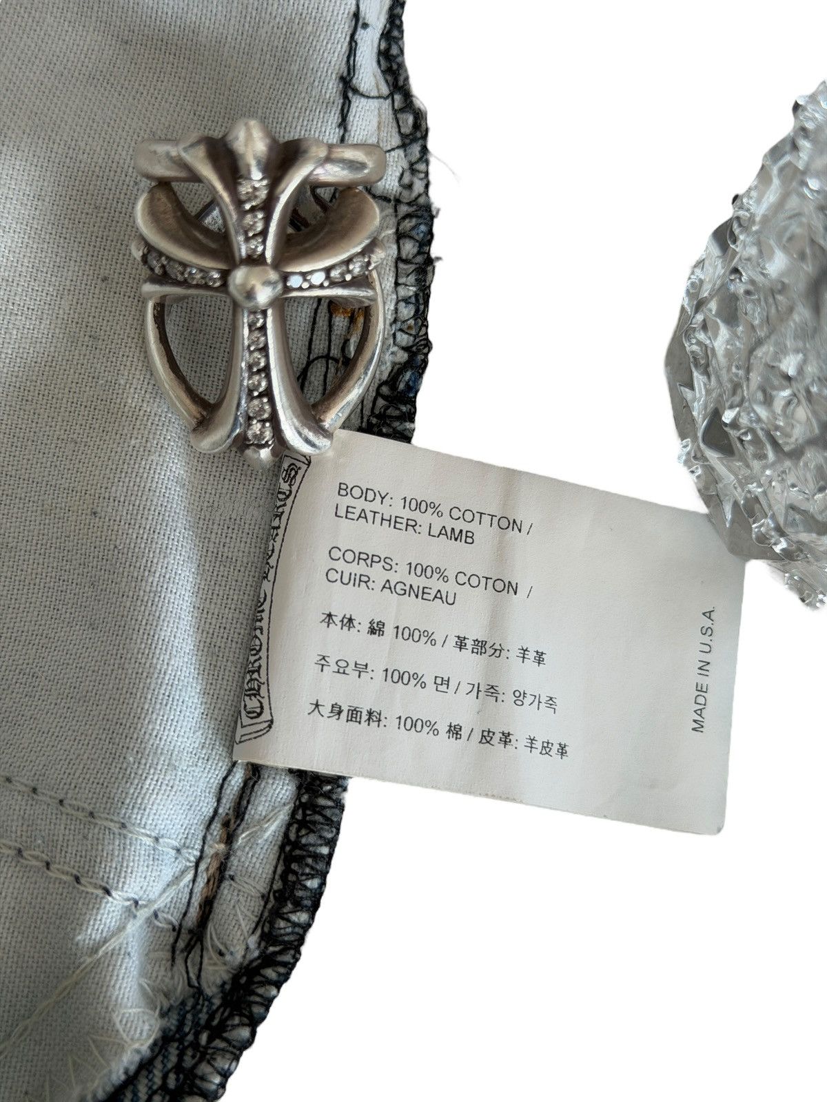 Chrome Hearts Chrome Hearts Light-wash Blue 505 Levi’s Patched Denim Size US 34 / EU 50 - 12 Thumbnail