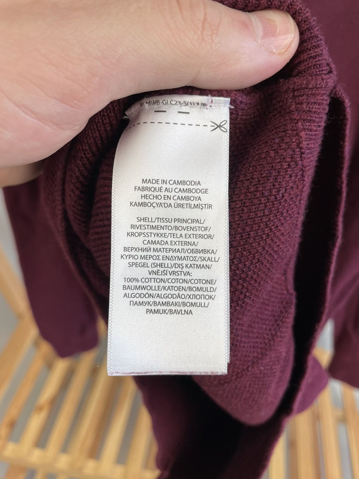 Polo Ralph Lauren Polo Ralph Lauren cotton v neck sweater size L Size US L / EU 52-54 / 3 - 6 Thumbnail